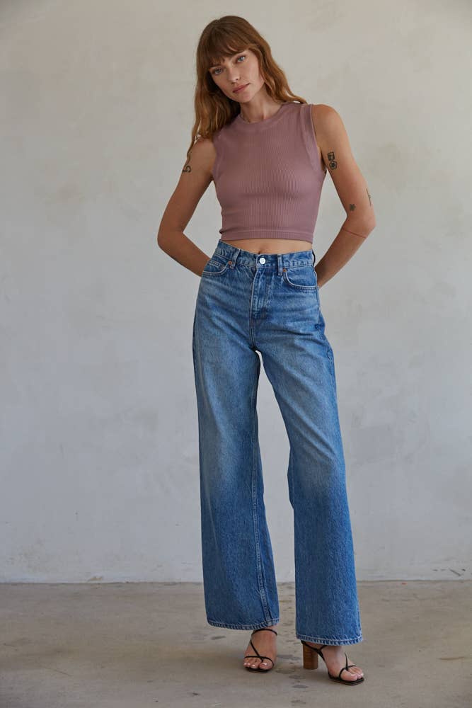 Honey Tank - Dusty Lilac - SPARROW