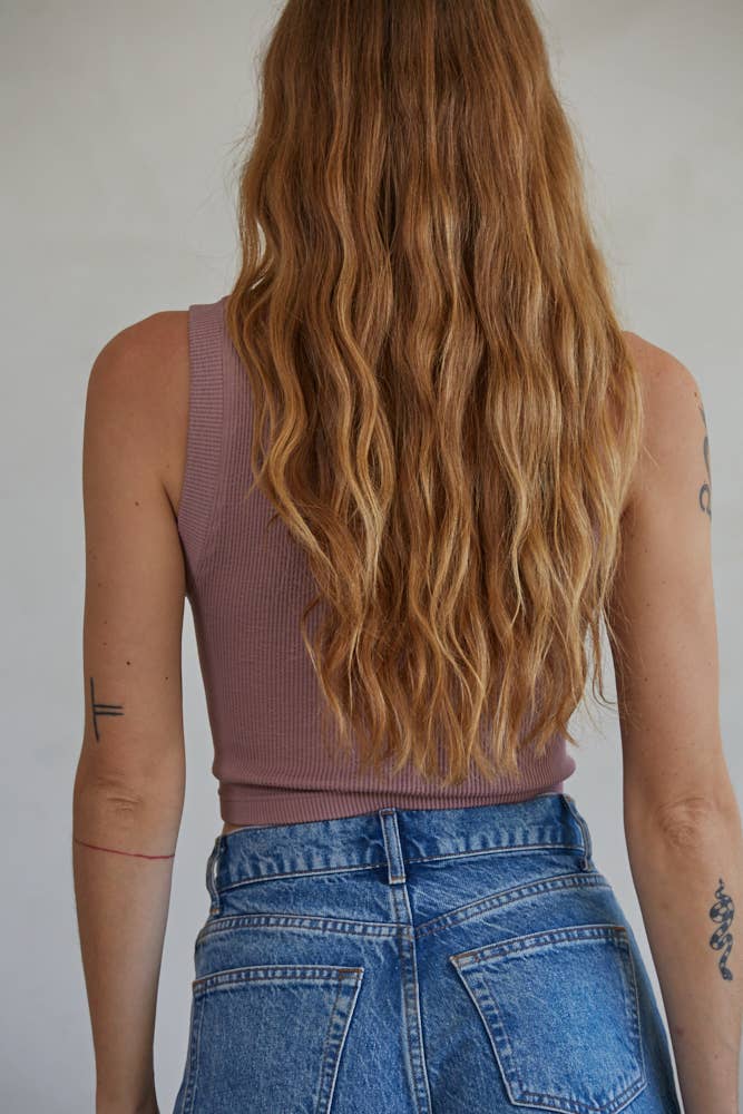 Honey Tank - Dusty Lilac - SPARROW