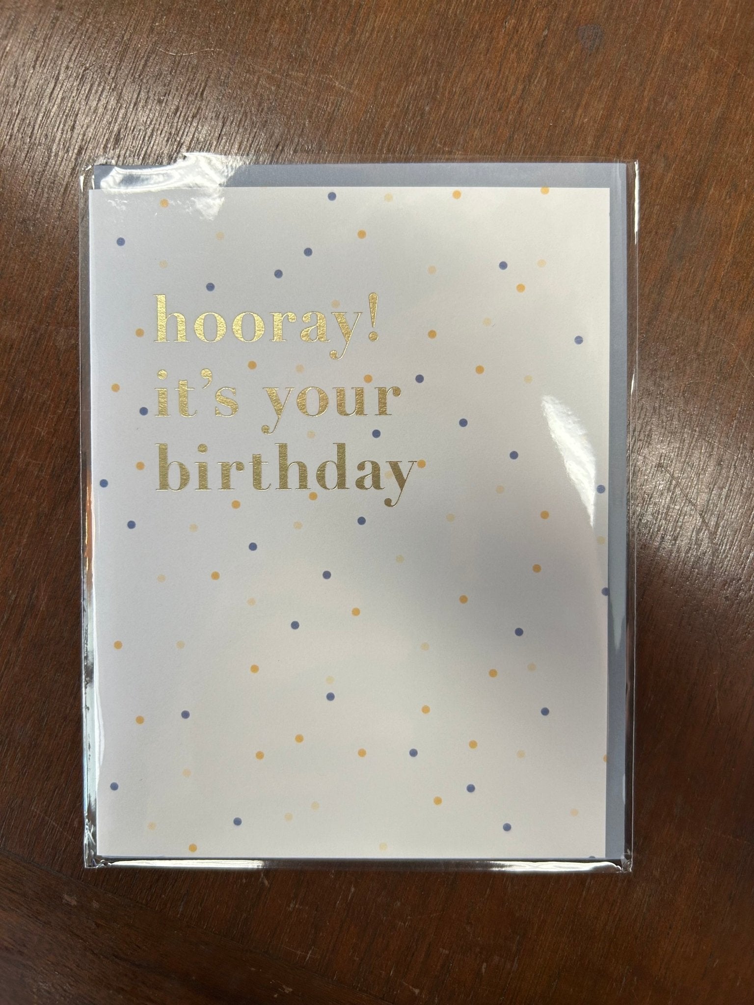 Hooray It’s Your Birthday Greeting Card - SPARROW