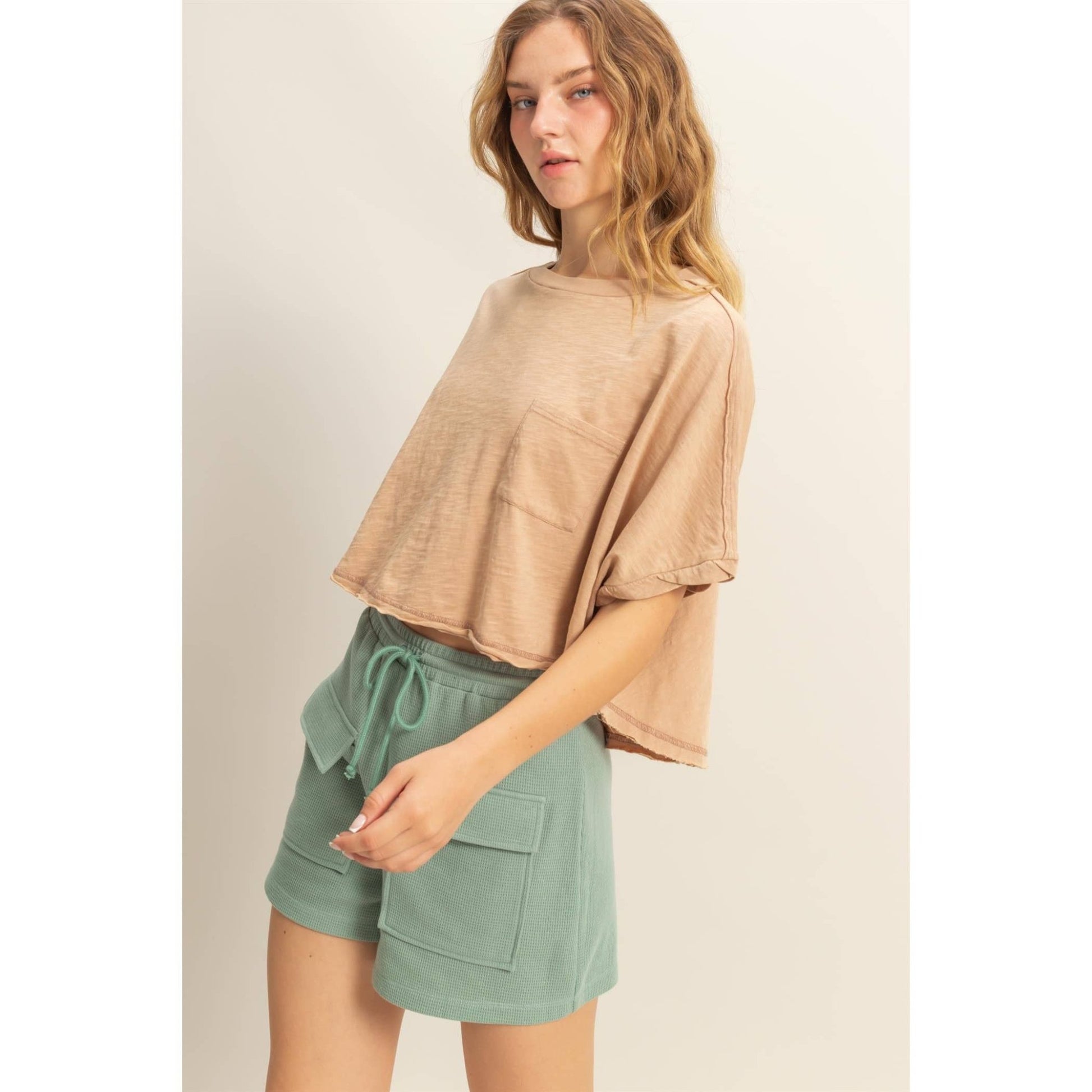 Indy Tee - Tan - SPARROW