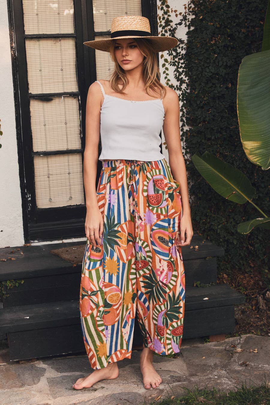 Isla Wide Leg Pants - SPARROW