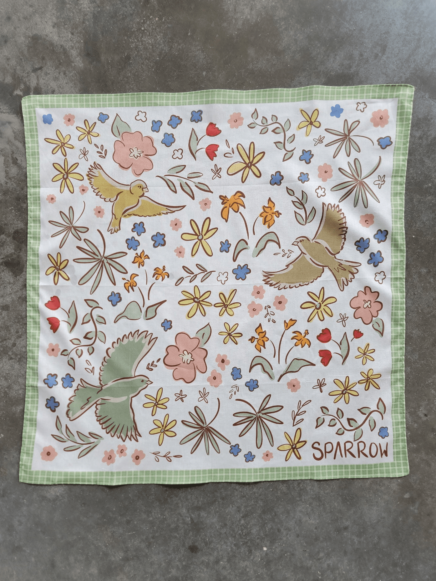 I’ve Been Painting x Sparrow Bandana Collab - SPARROW