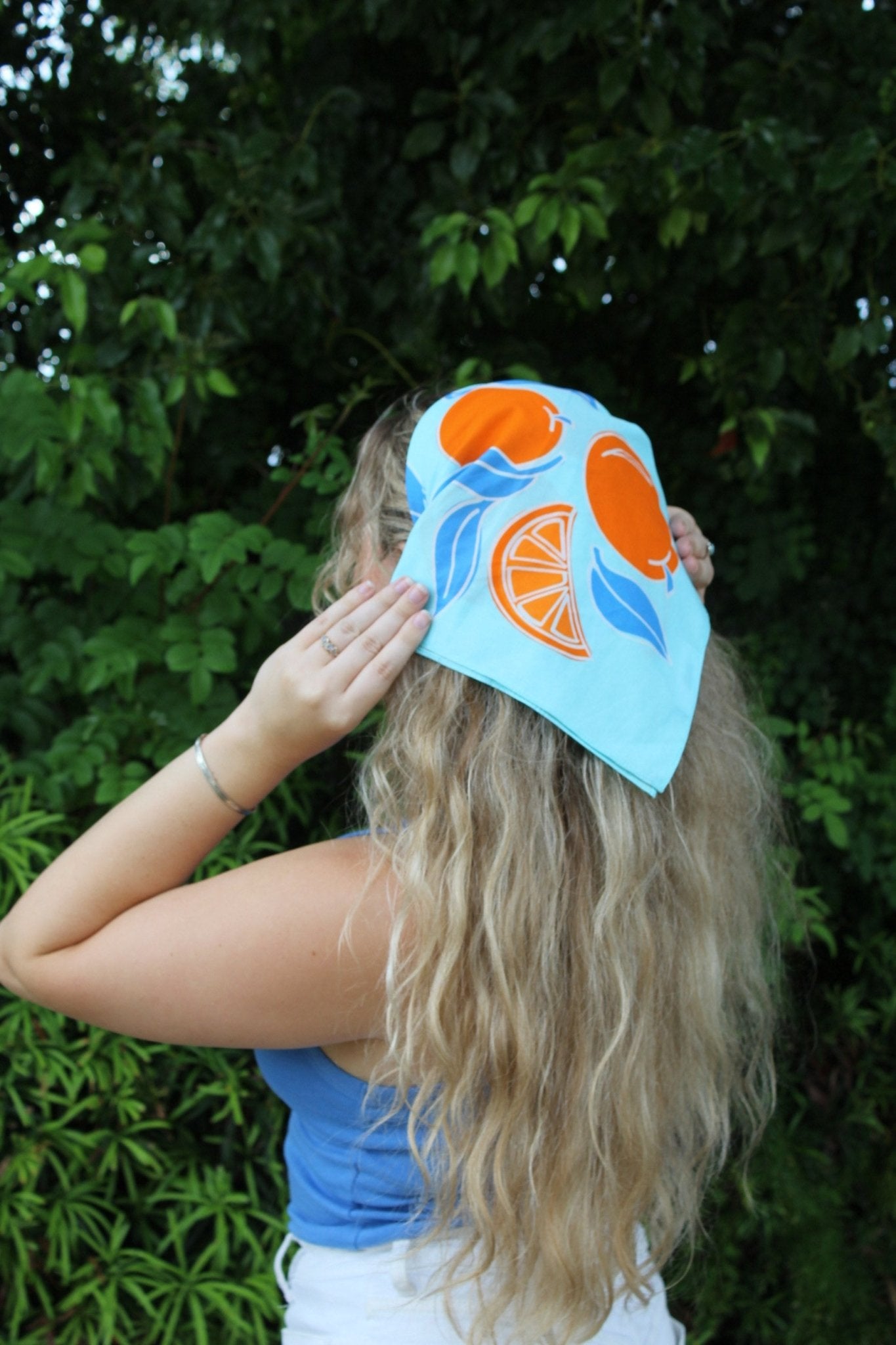 Ivebeenpainting Florida Oranges Bandana - SPARROW