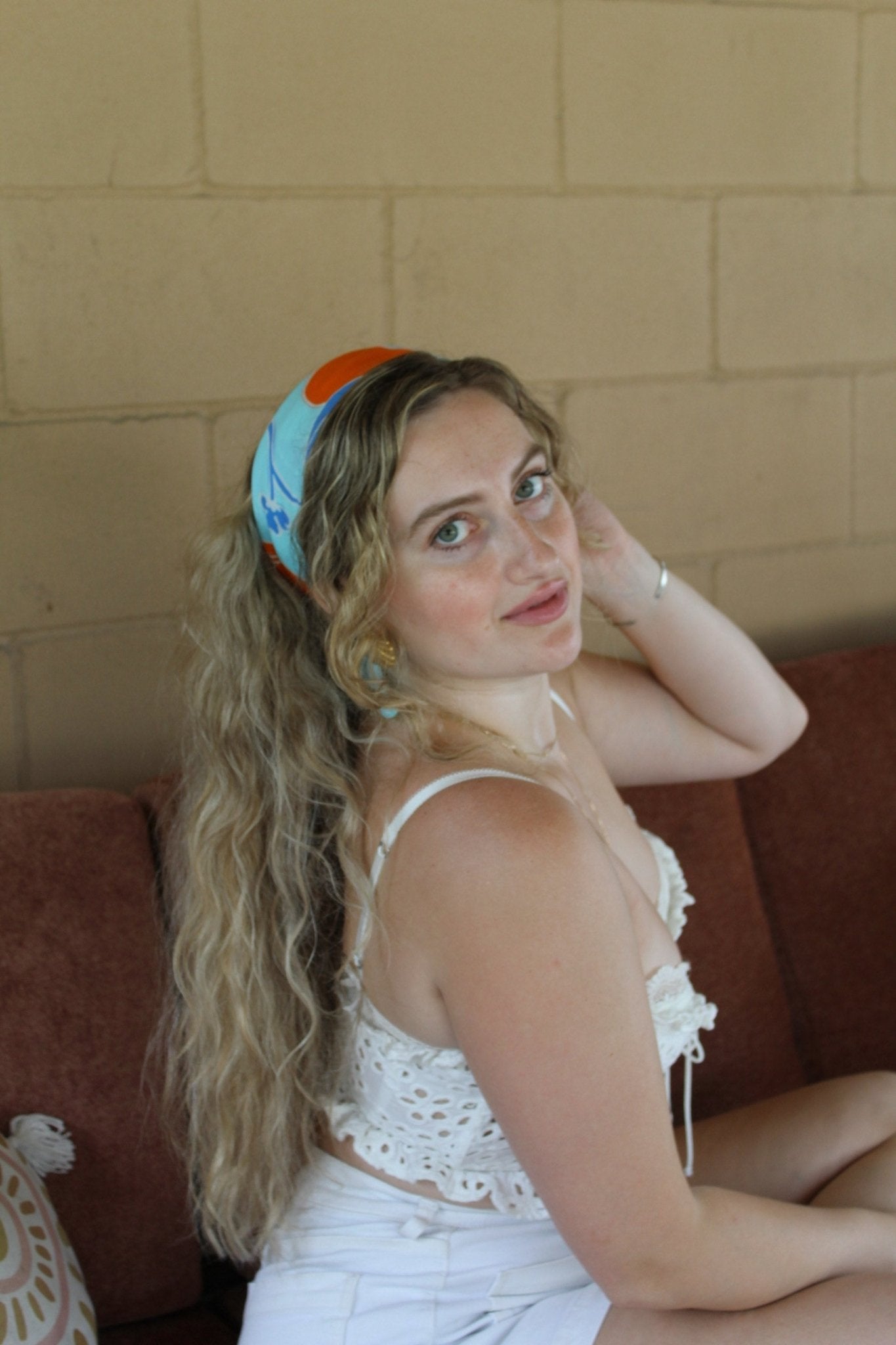 Ivebeenpainting Florida Oranges Bandana - SPARROW