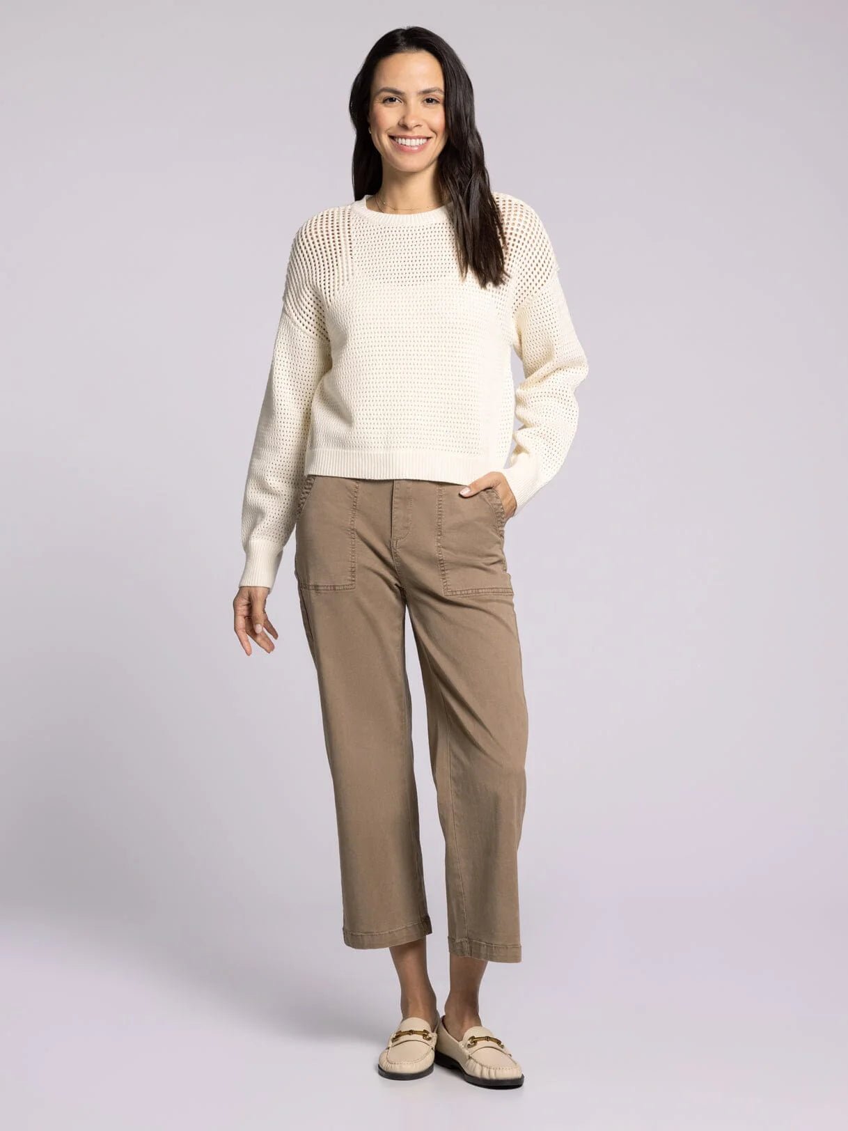 Jasmine Sweater - Off White - SPARROW