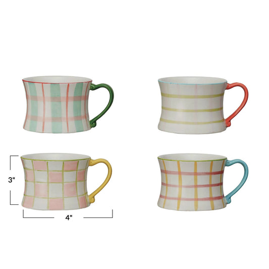 Jewel Mug - Red/Orange Handle - SPARROW