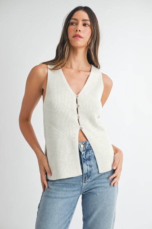 Jillian Top - Oatmeal - SPARROW