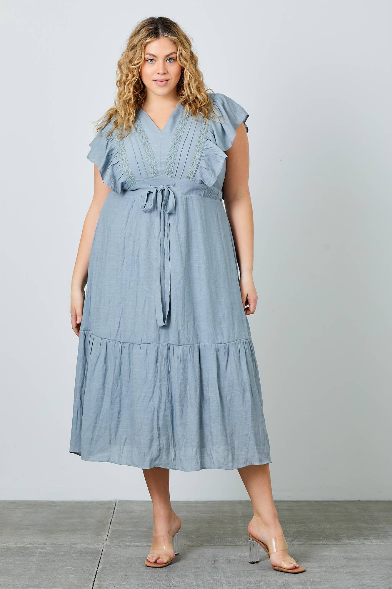 Jolene Midi Dress - SPARROW