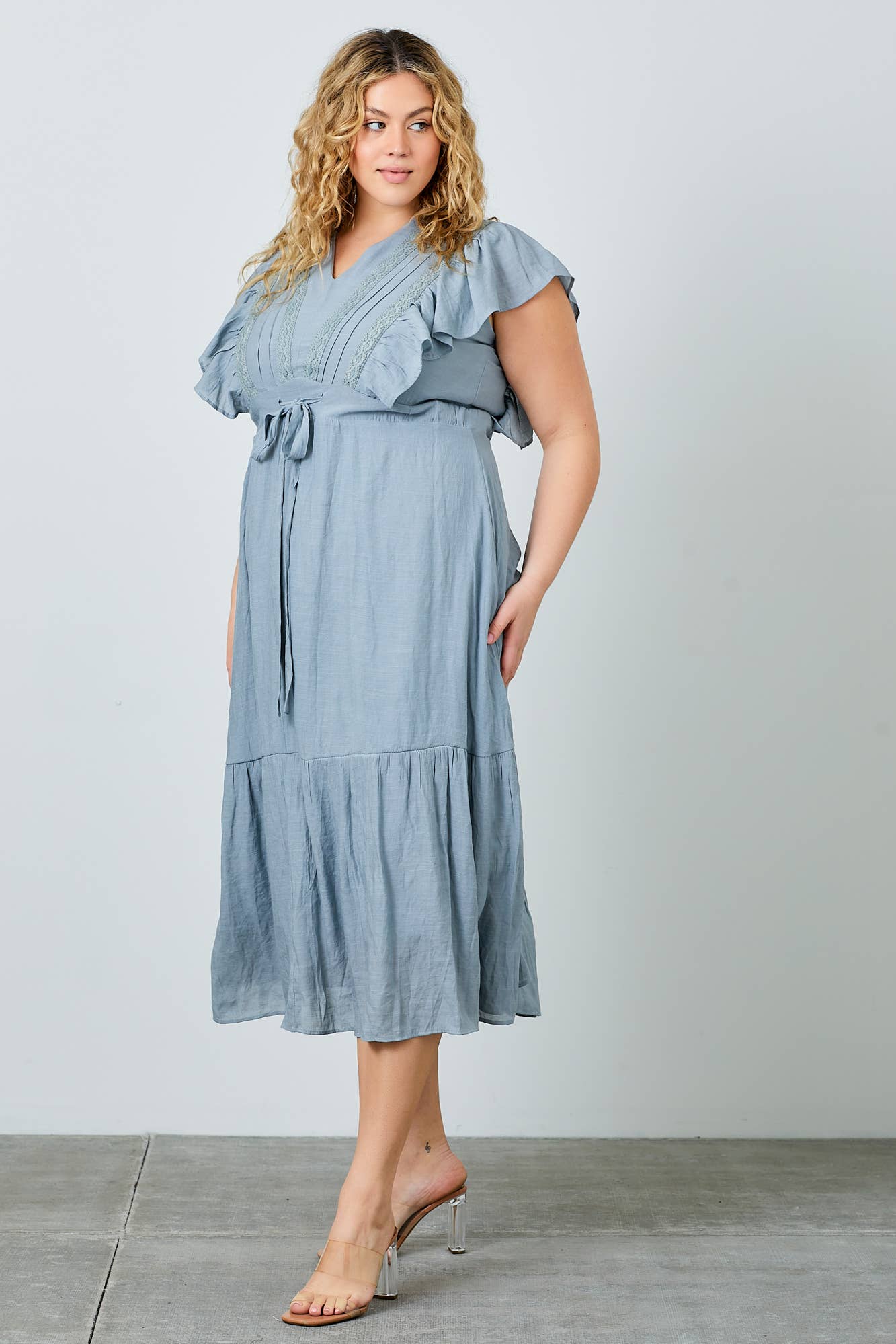 Jolene Midi Dress - SPARROW