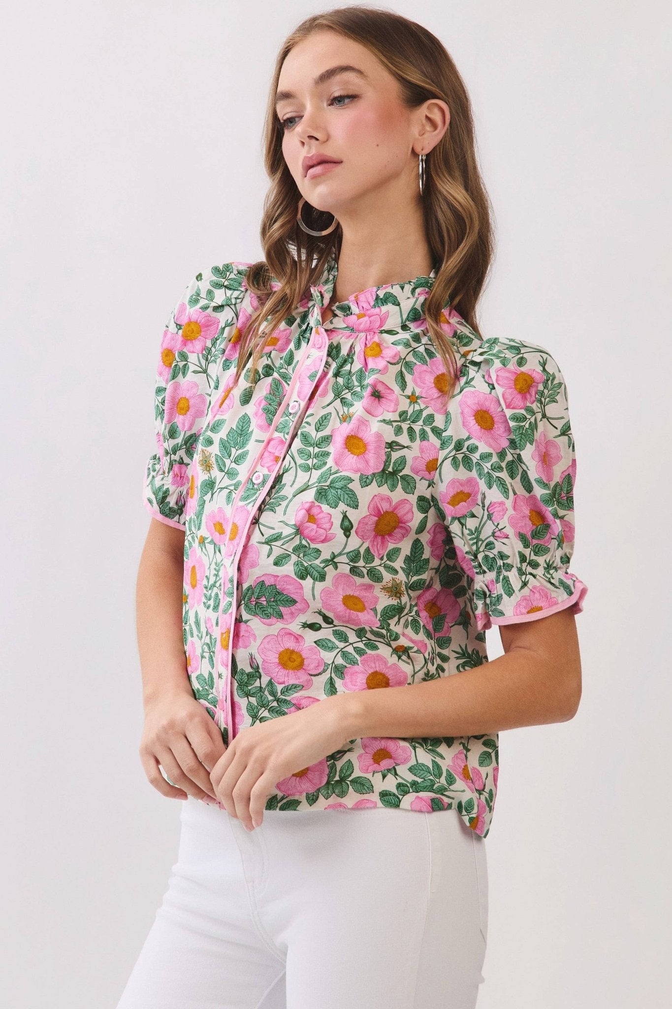 June Blouse - SPARROW
