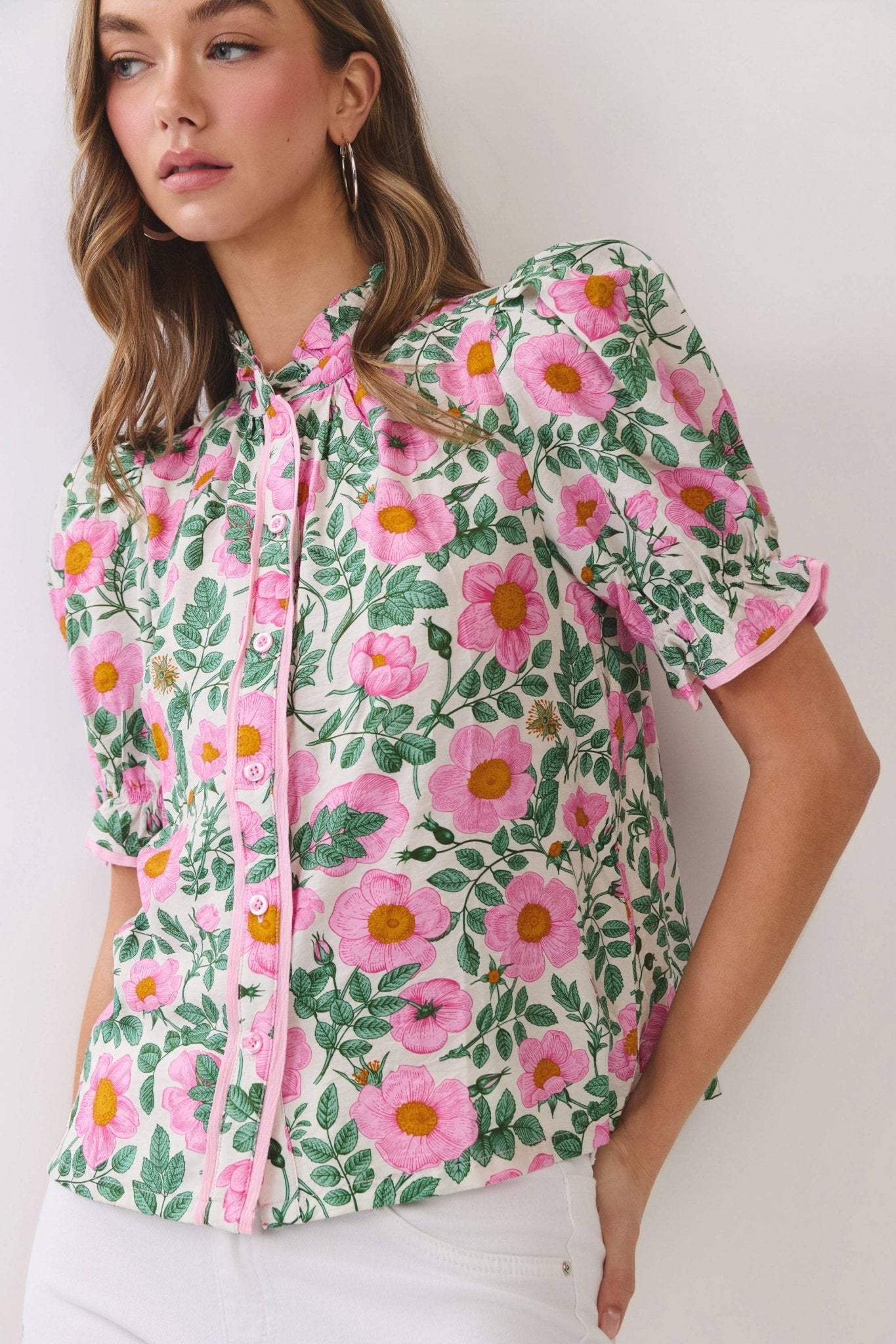 June Blouse - SPARROW
