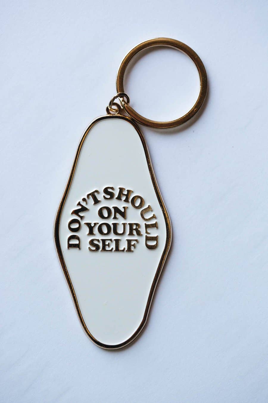 Keychain | Don't Should on Yourself - SPARROW