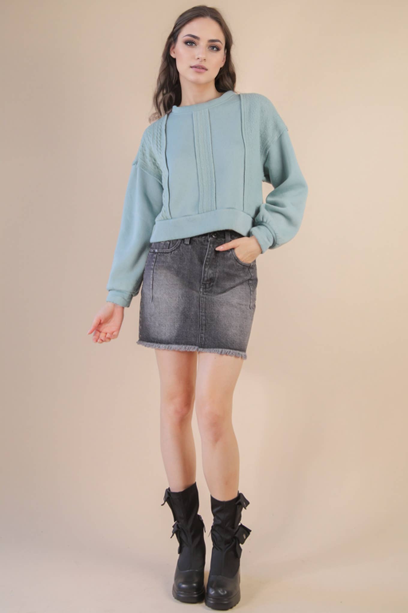 Lauren Top - Sage - SPARROW