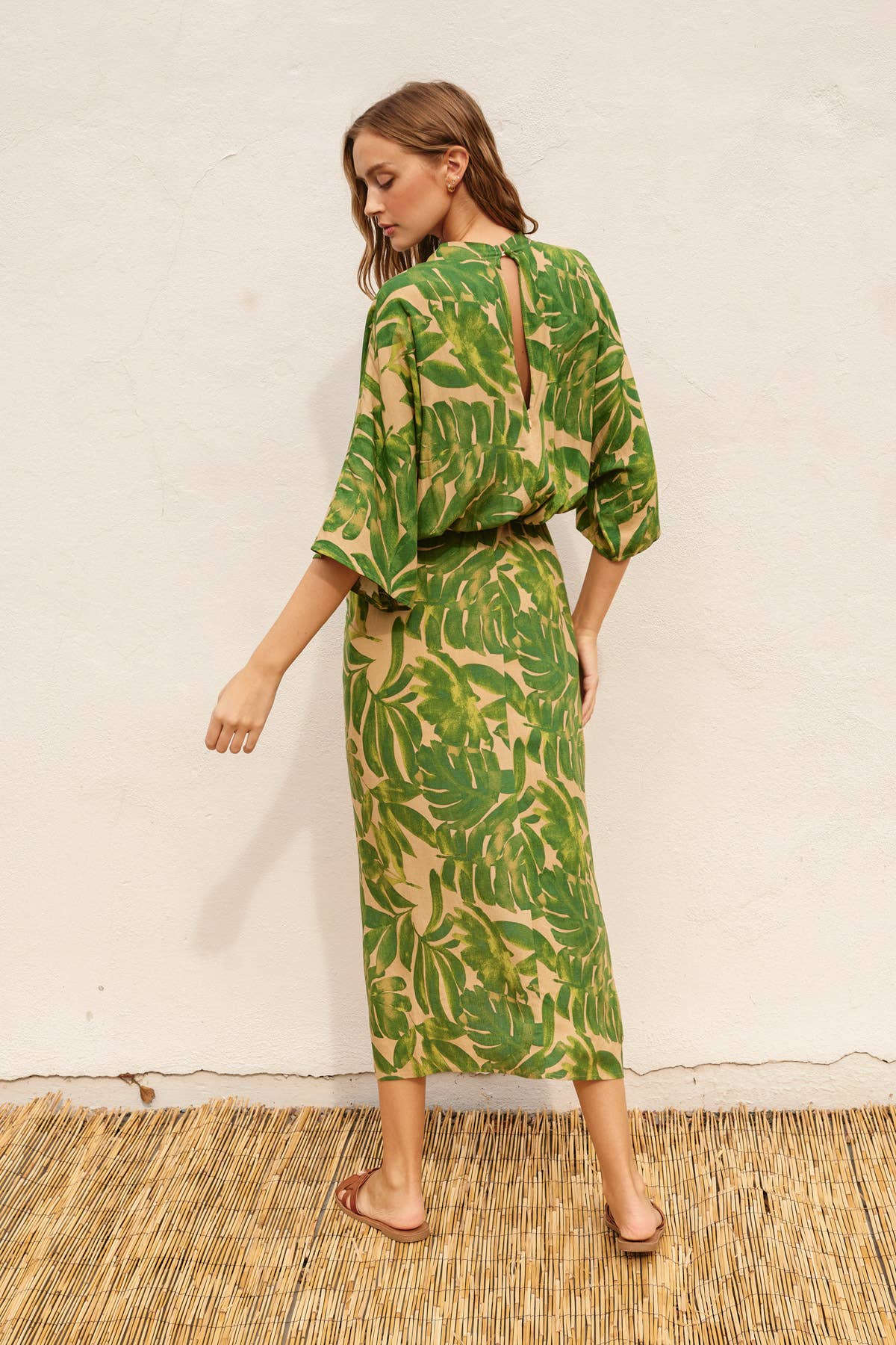 Lillian Midi Dress - SPARROW