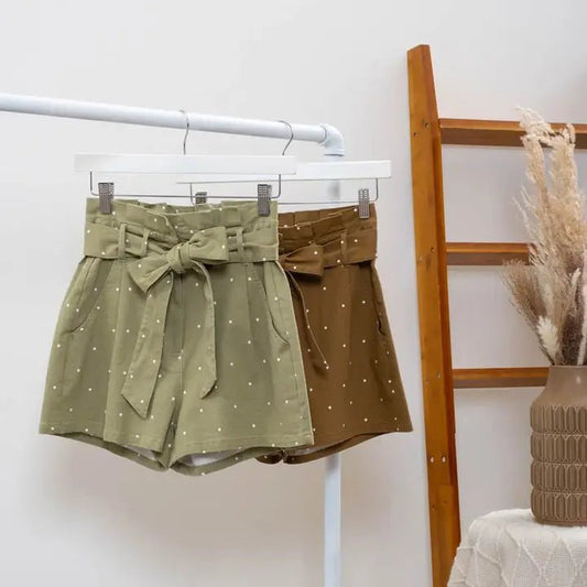 Linda Shorts - Olive - SPARROW