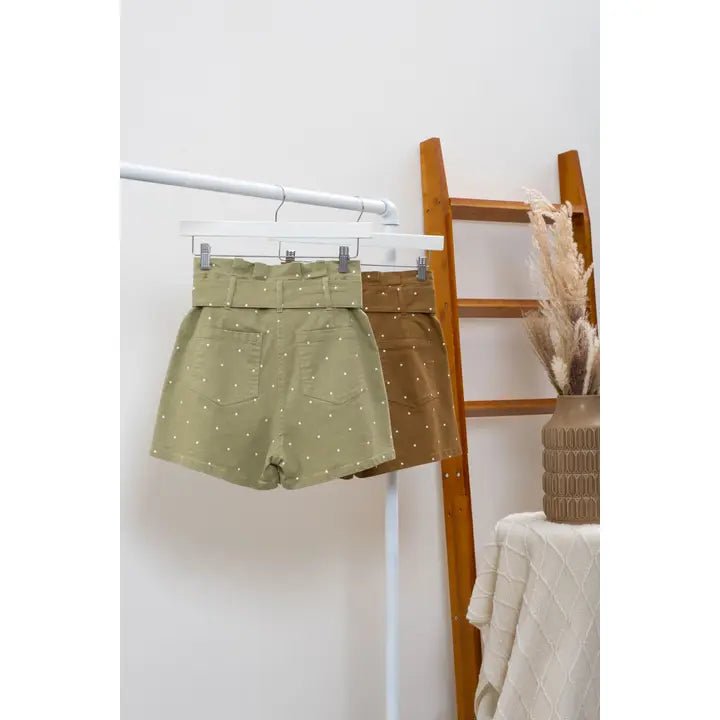Linda Shorts - Olive - SPARROW
