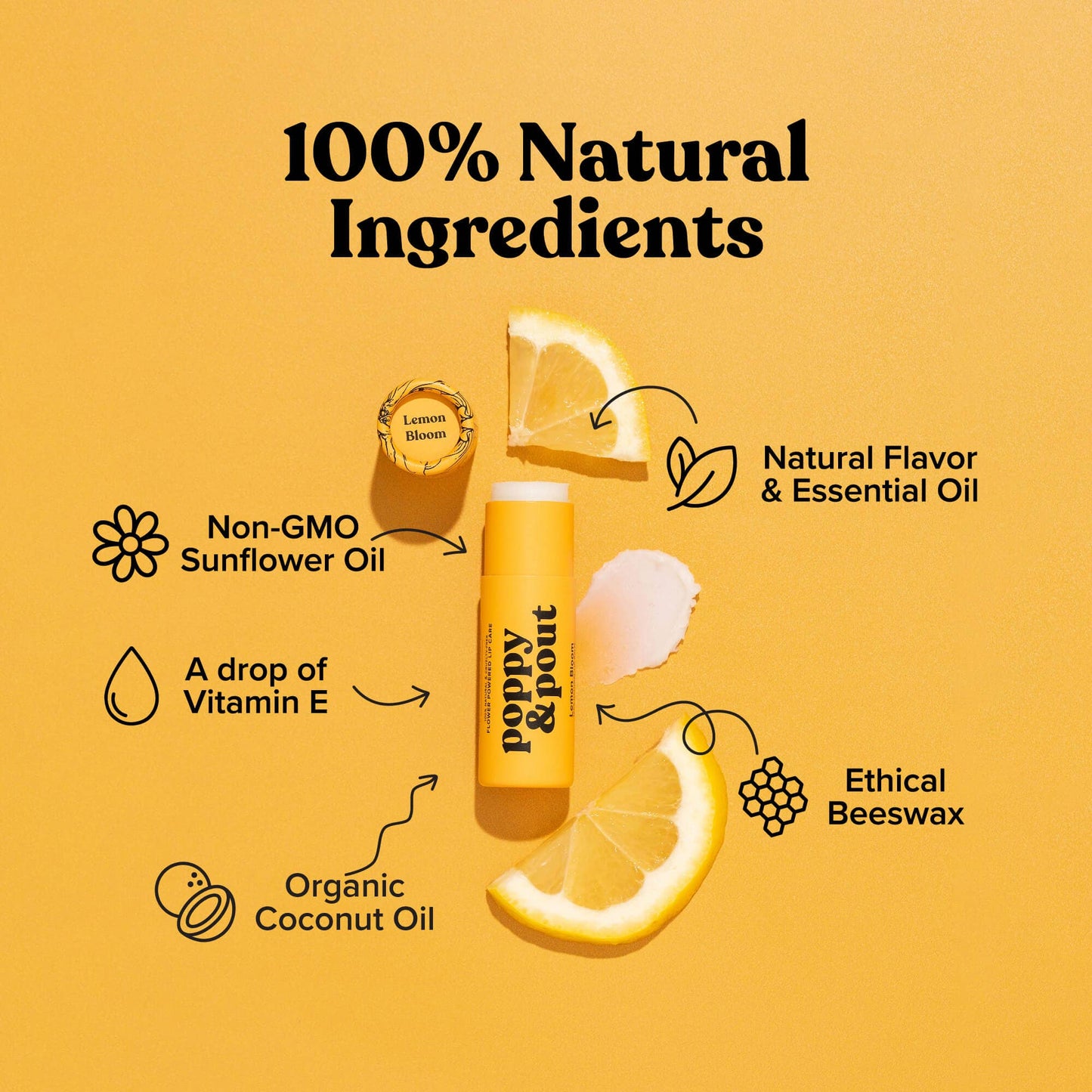 Lip Balm, Lemon Bloom - SPARROW