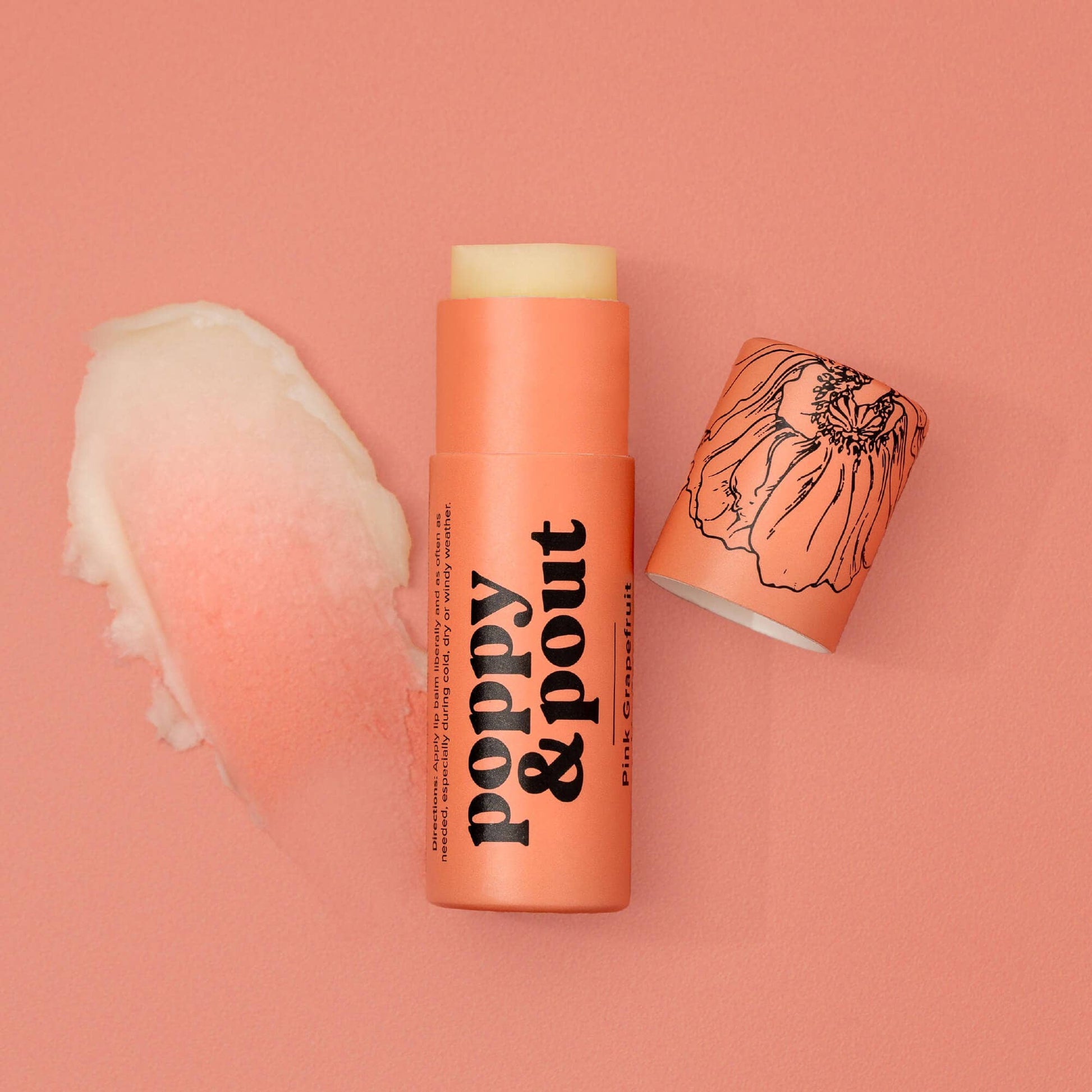 Lip Balm, Pink Grapefruit - SPARROW