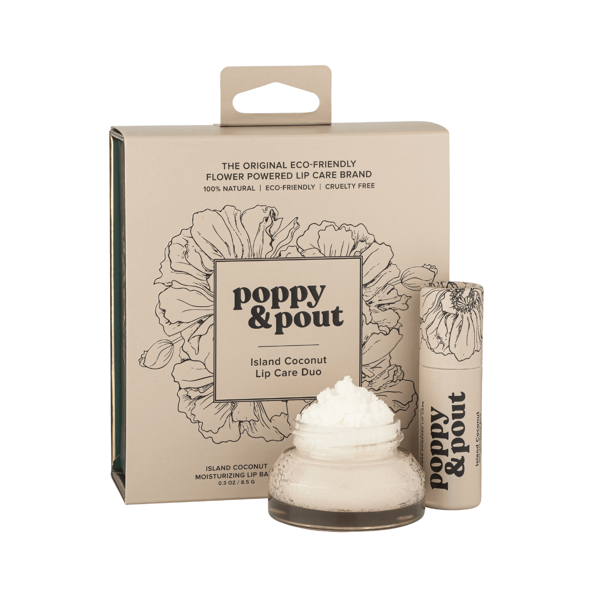Lip Care Duo, Island Coconut - SPARROW