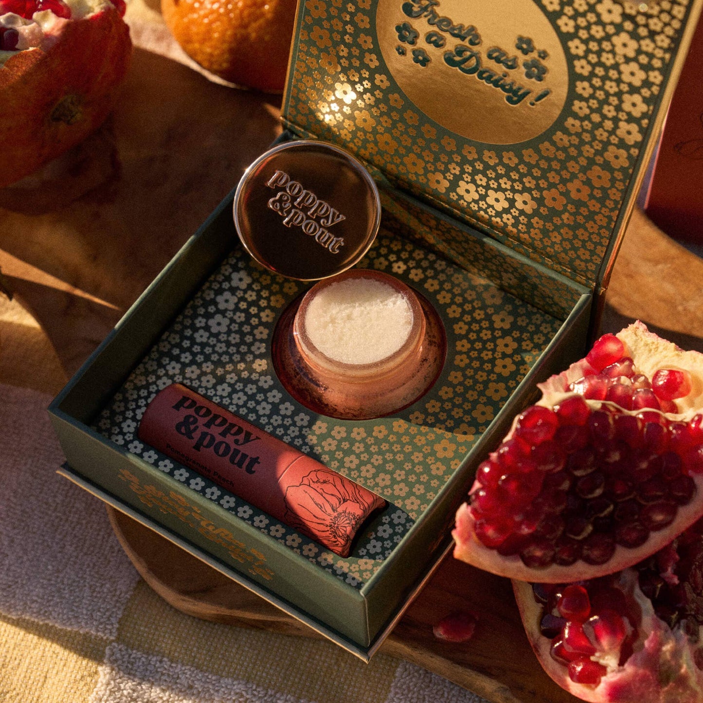 Lip Care Duo, Pomegranate Peach - SPARROW