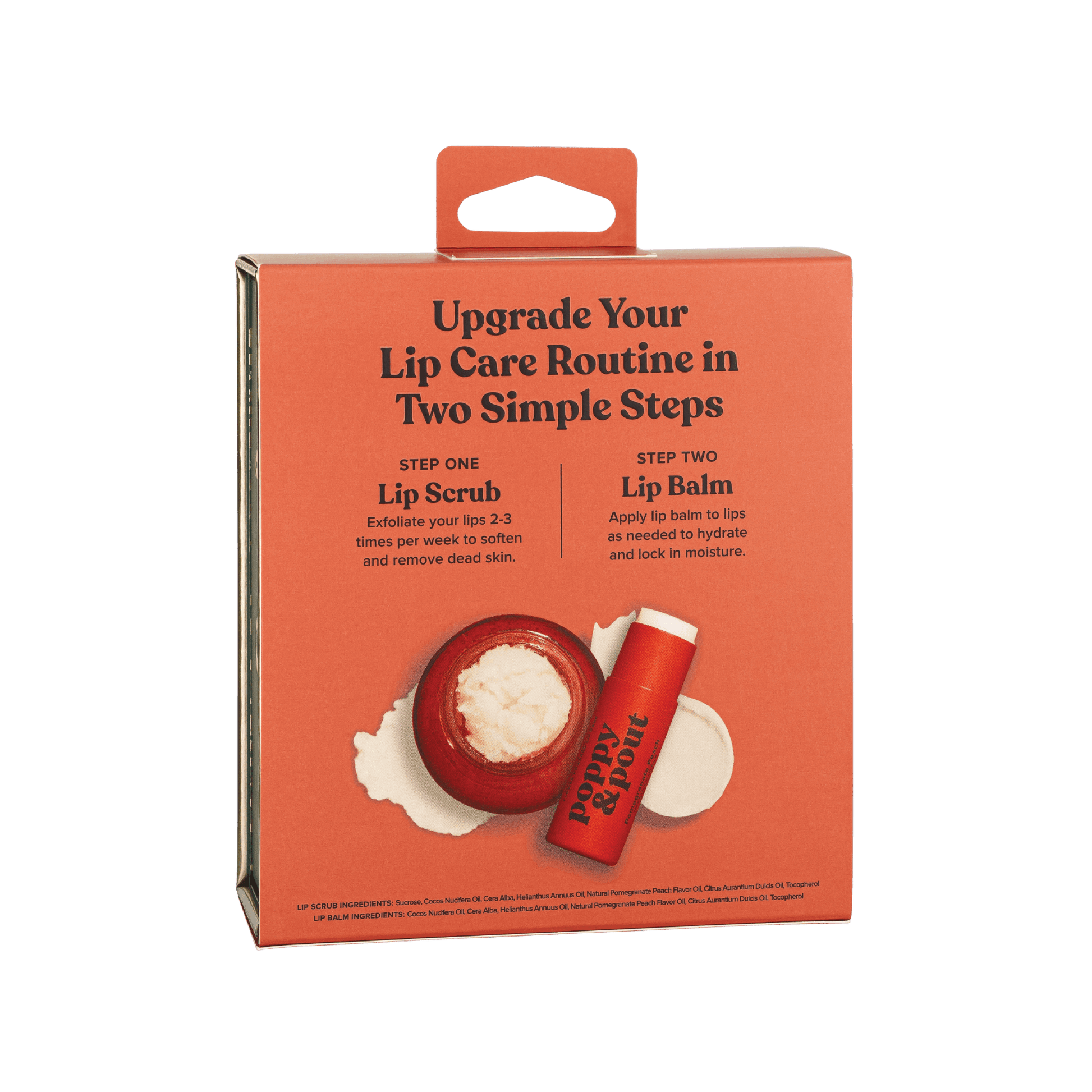 Lip Care Duo, Pomegranate Peach - SPARROW