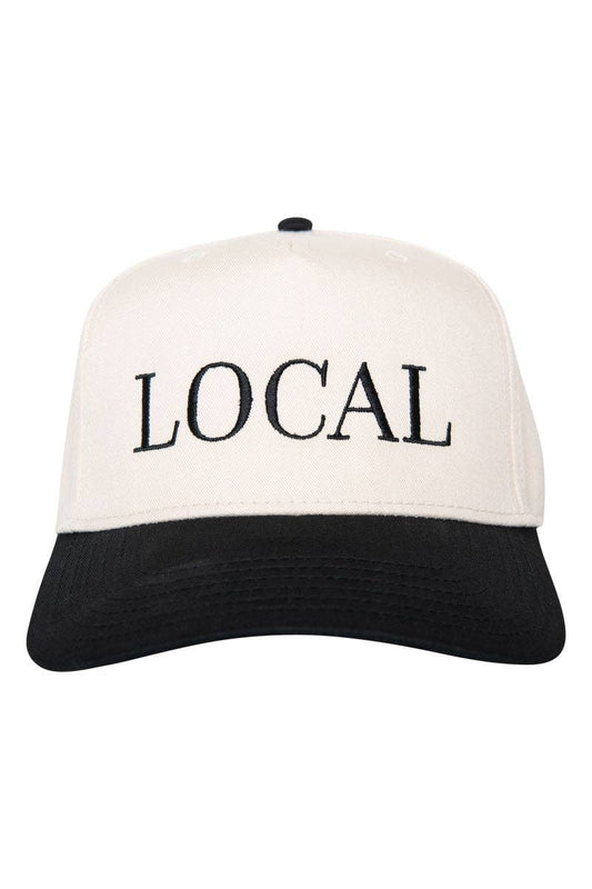 LOCAL Two - Toned Hat - Black & Tan - SPARROW