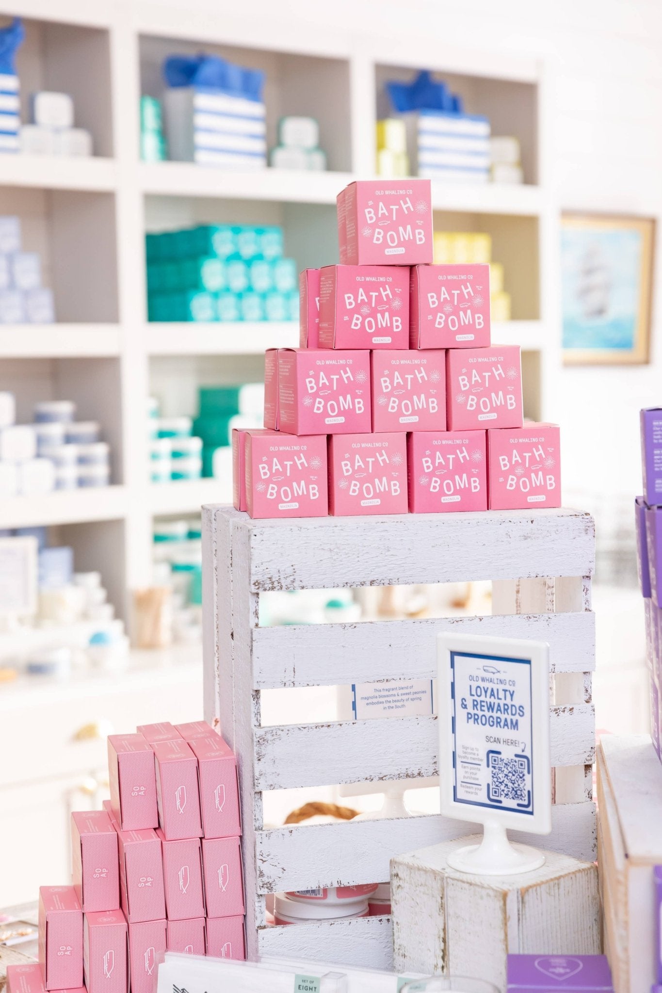 Magnolia Bath Bomb - SPARROW