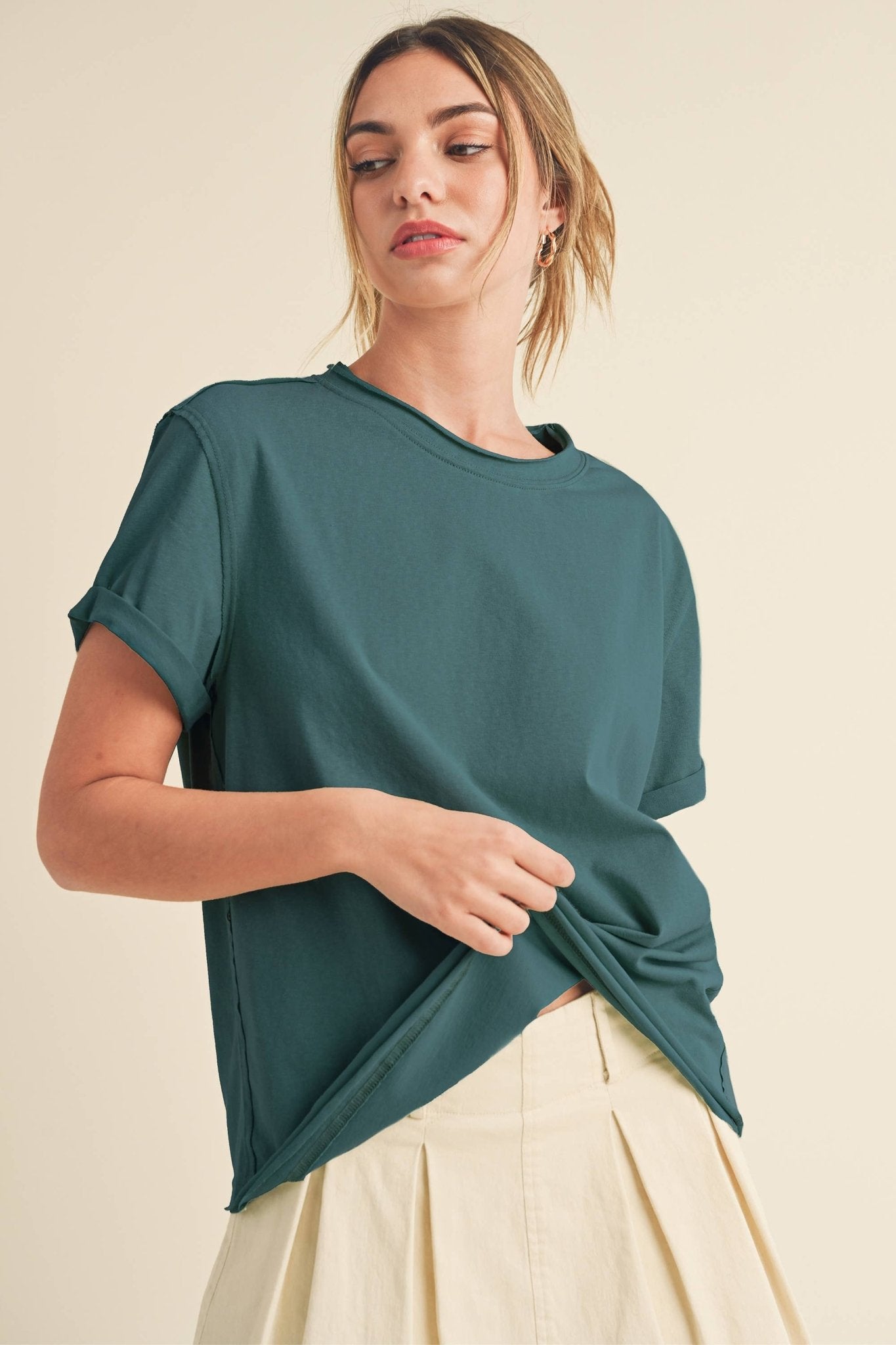 Mali Tee - Teal - SPARROW