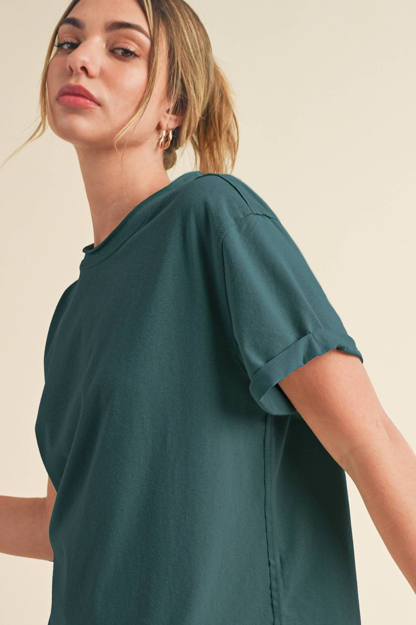 Mali Tee - Teal - SPARROW