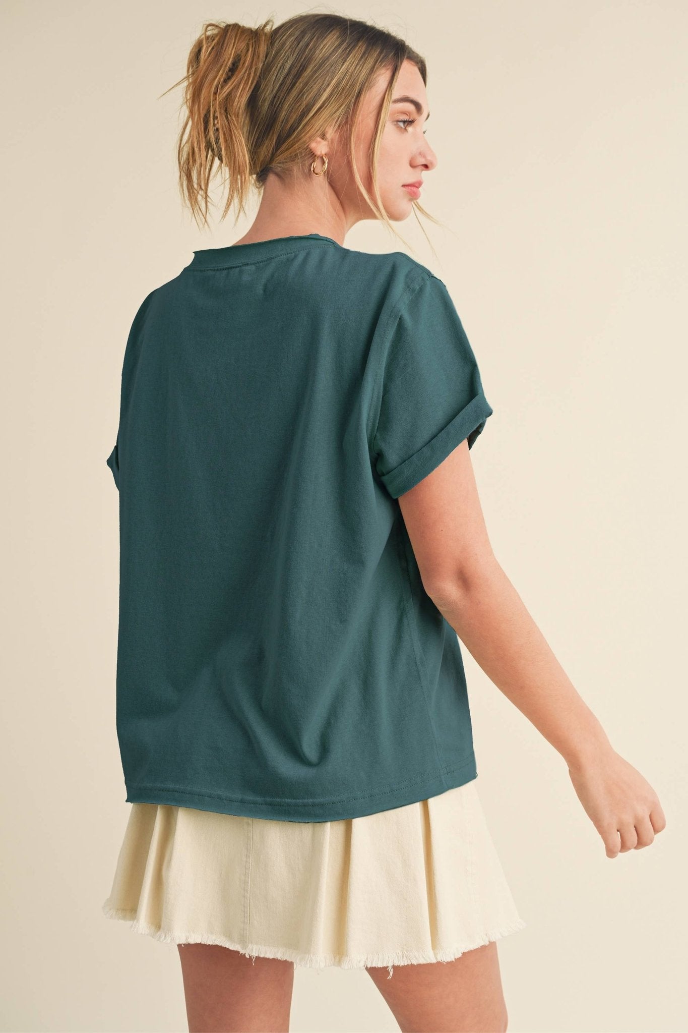 Mali Tee - Teal - SPARROW