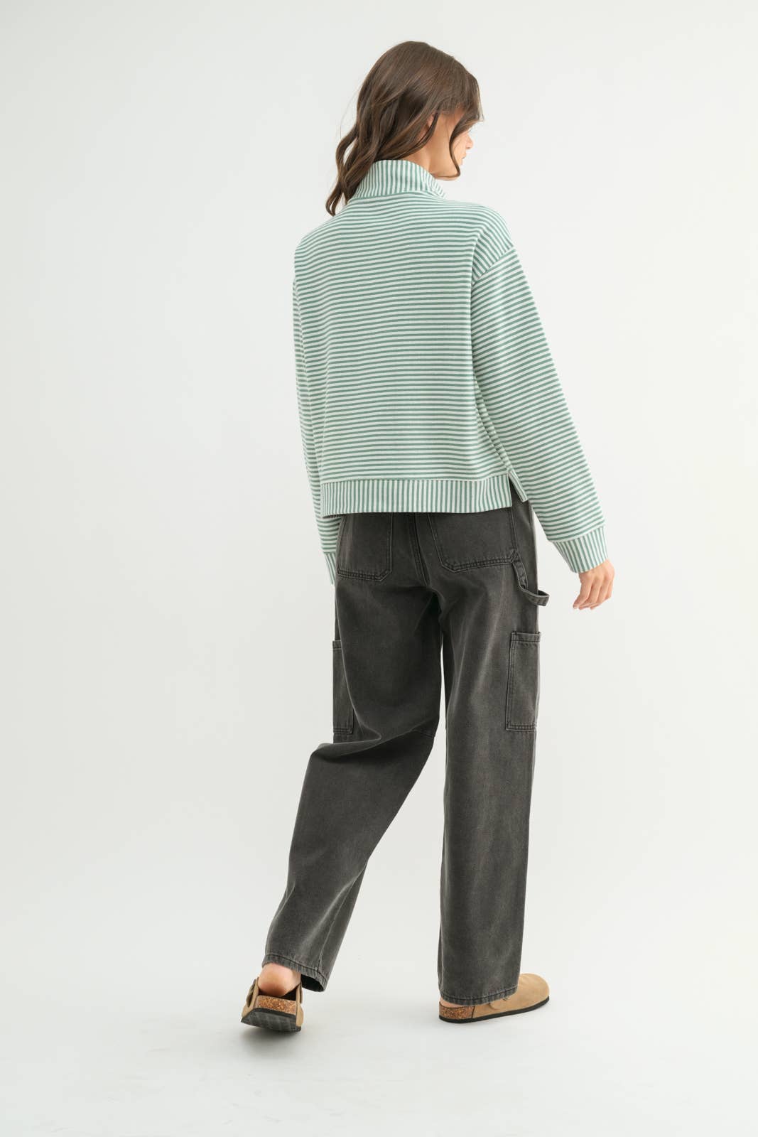 Mary Alice Pullover - Sage - SPARROW