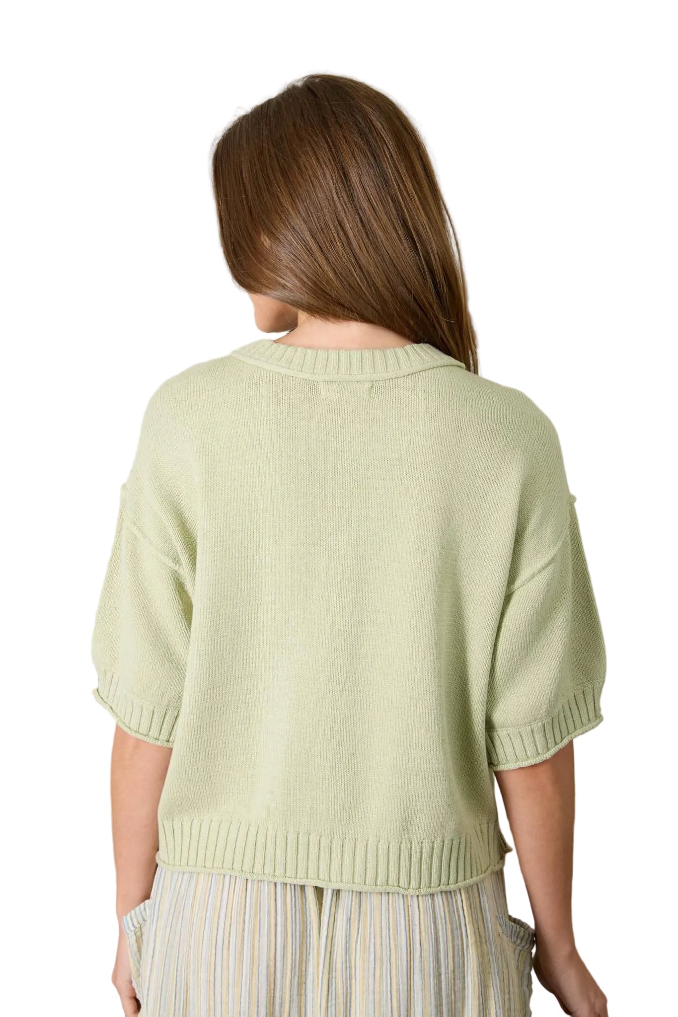 Maya Top - Light Olive - SPARROW