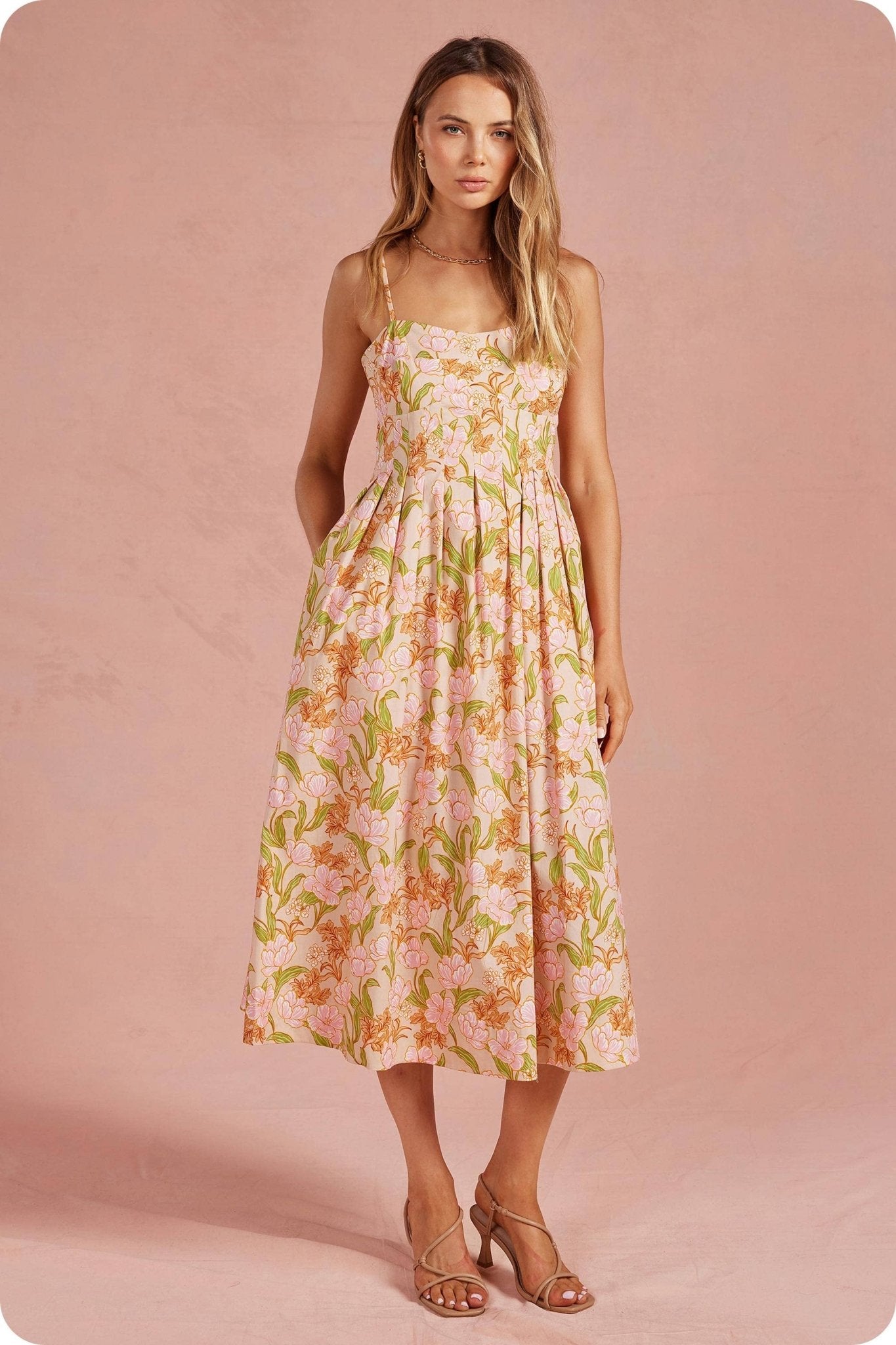 Meadow Midi Dress - SPARROW