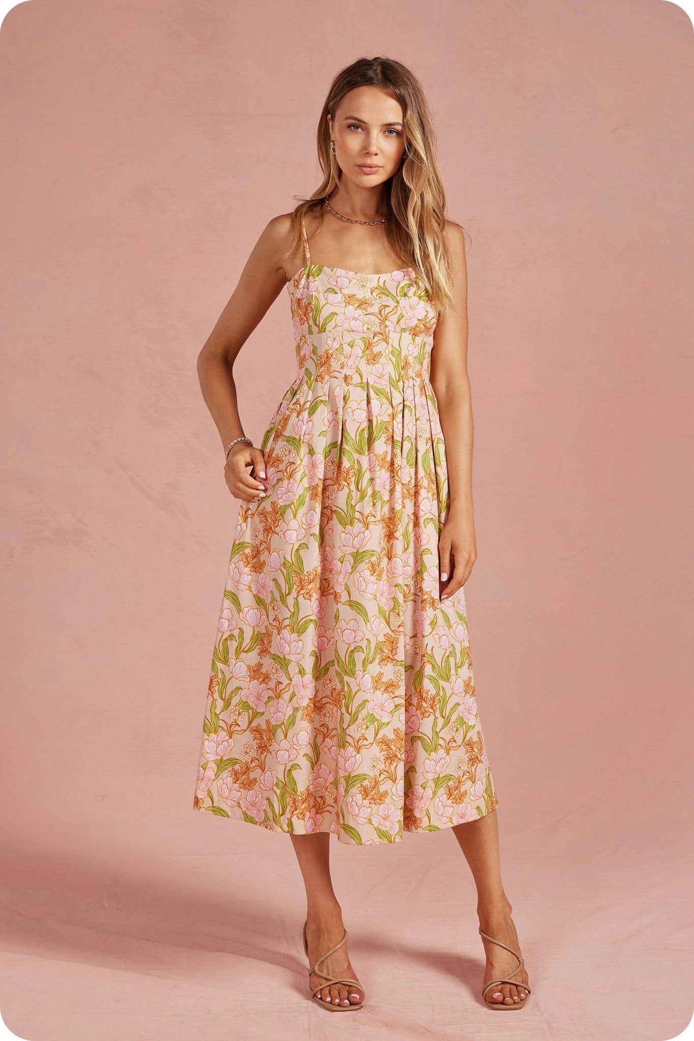 Meadow Midi Dress - SPARROW