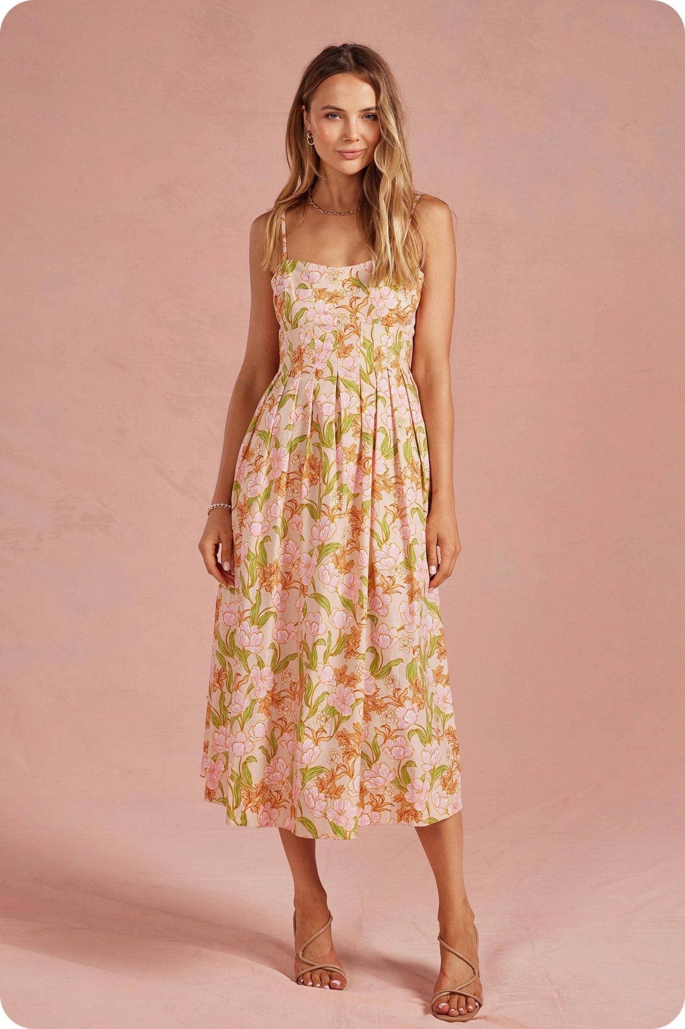 Meadow Midi Dress - SPARROW