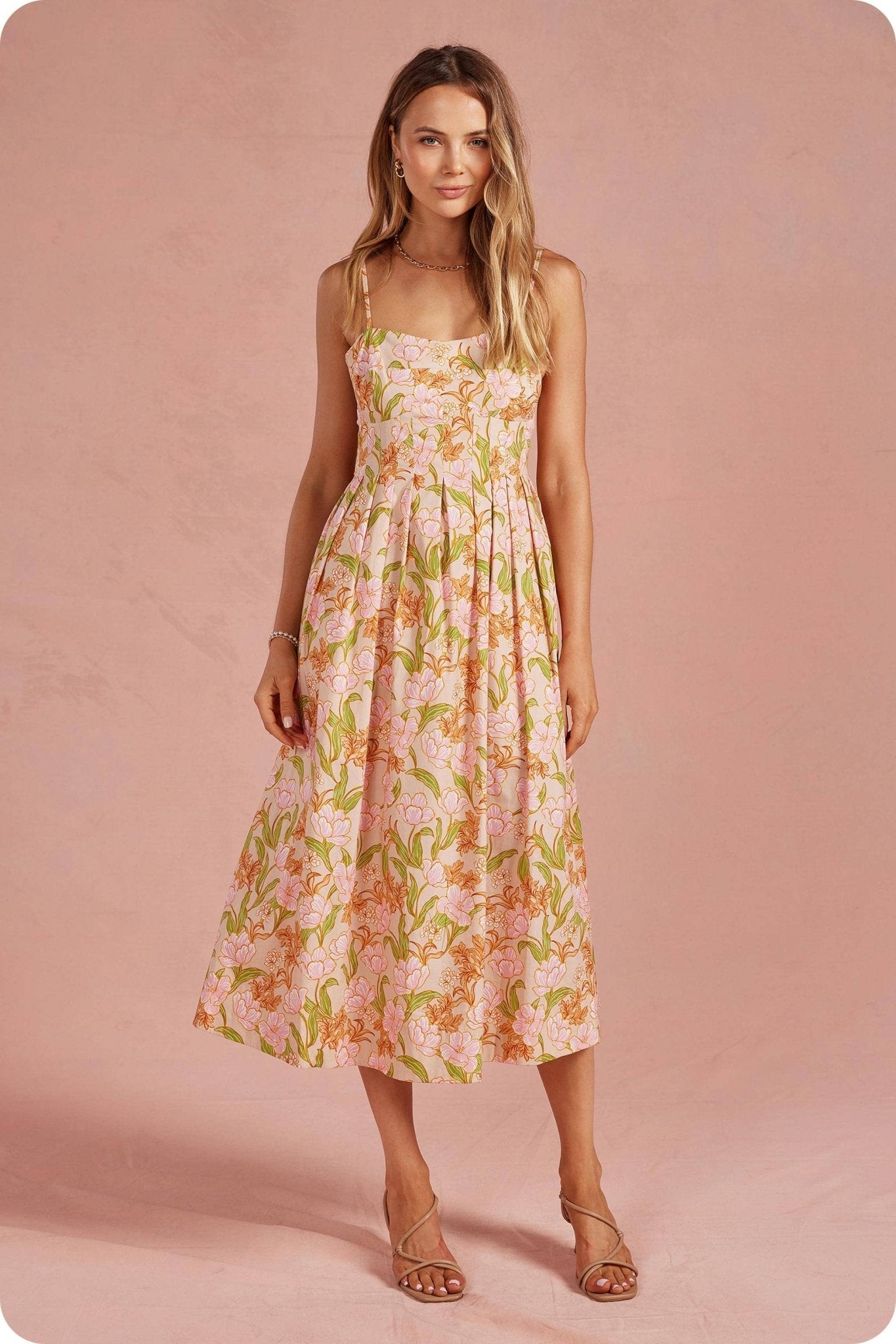 Meadow Midi Dress - SPARROW