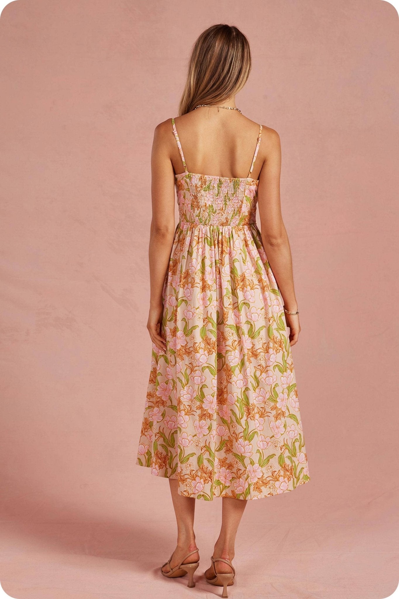 Meadow Midi Dress - SPARROW