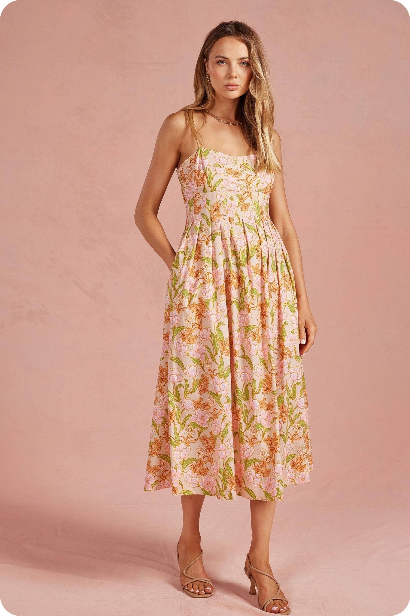 Meadow Midi Dress - SPARROW