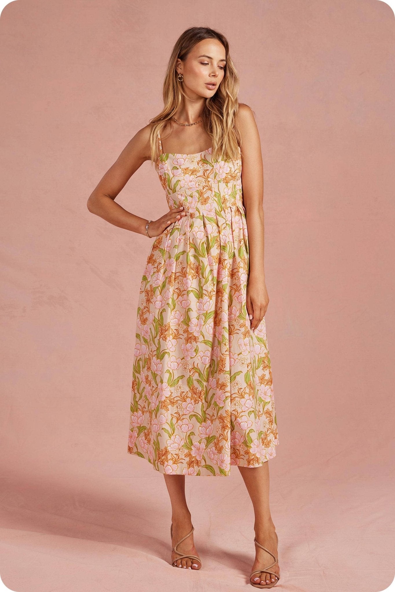 Meadow Midi Dress - SPARROW