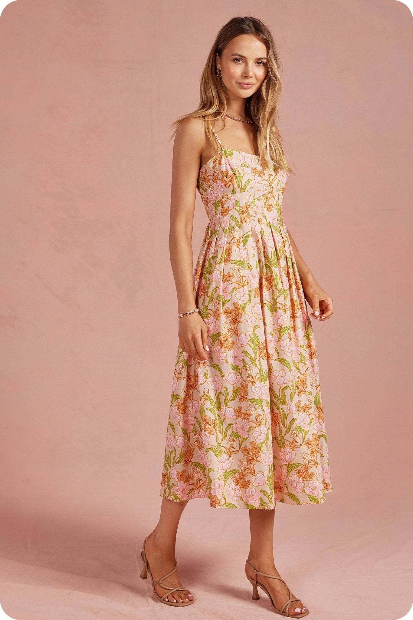 Meadow Midi Dress - SPARROW