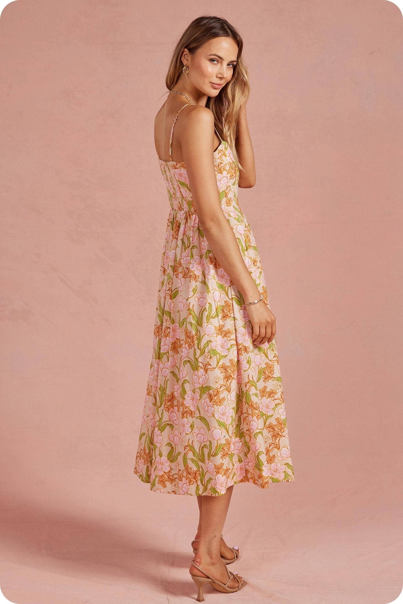 Meadow Midi Dress - SPARROW