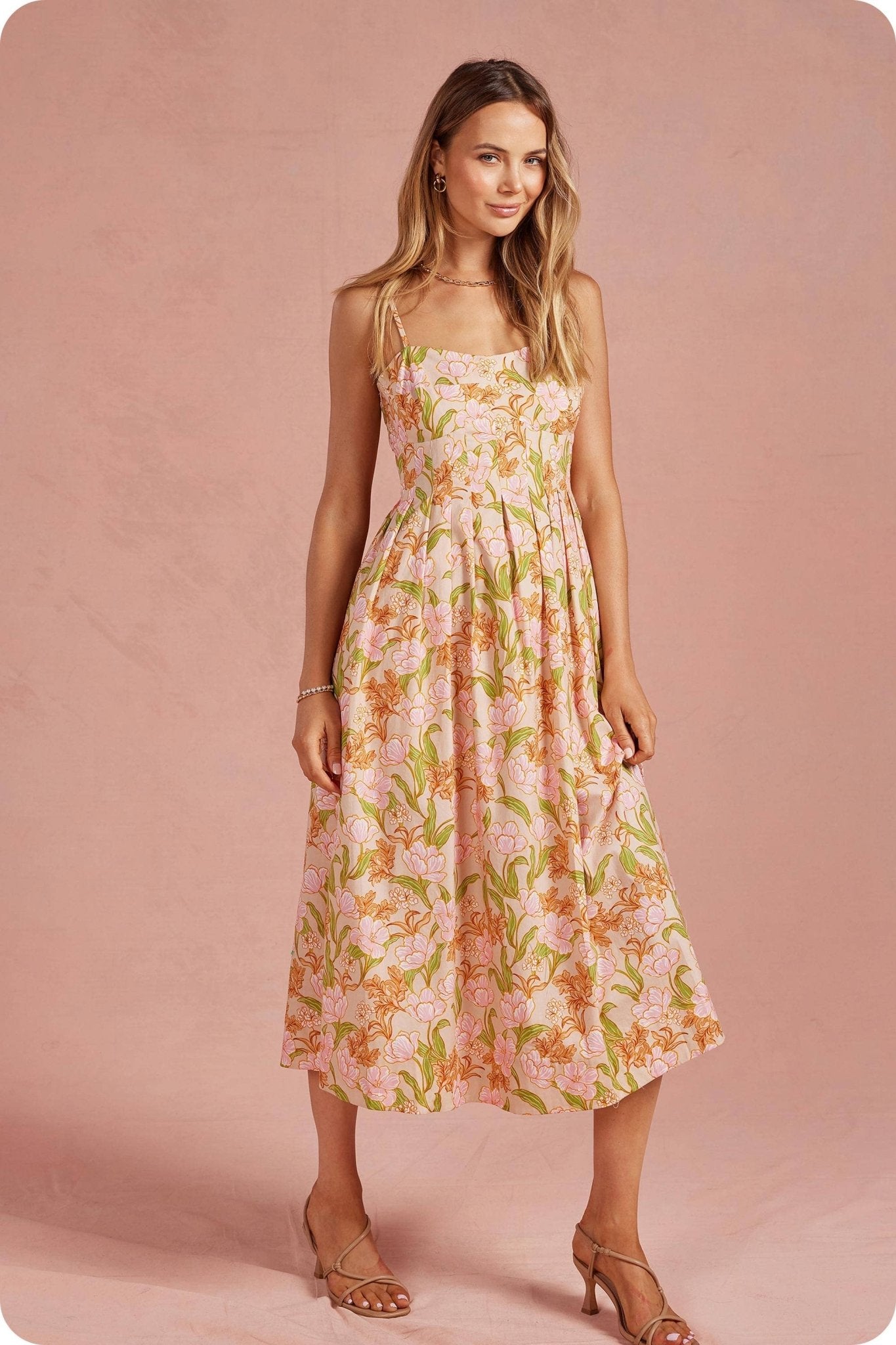 Meadow Midi Dress - SPARROW
