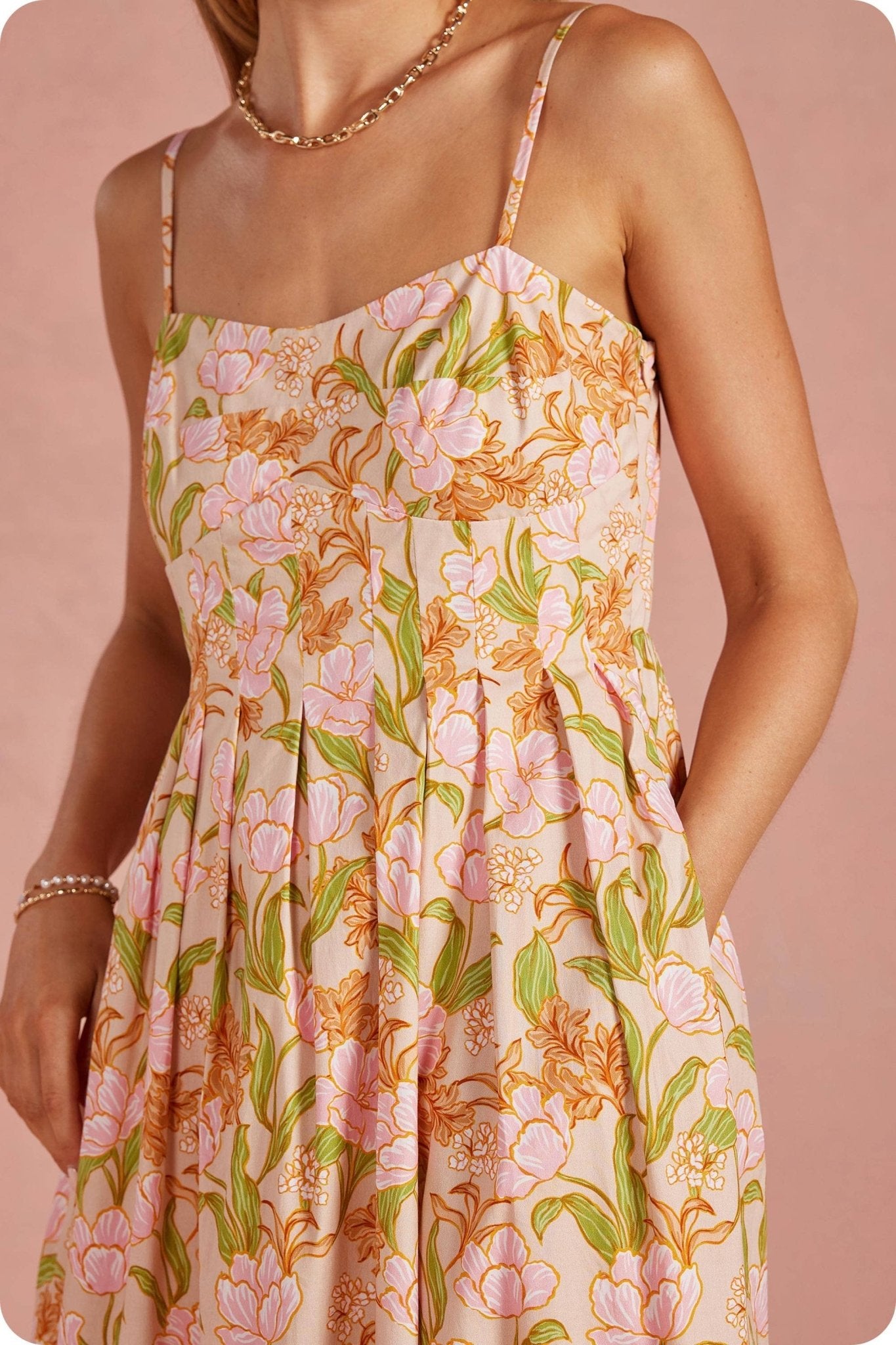 Meadow Midi Dress - SPARROW