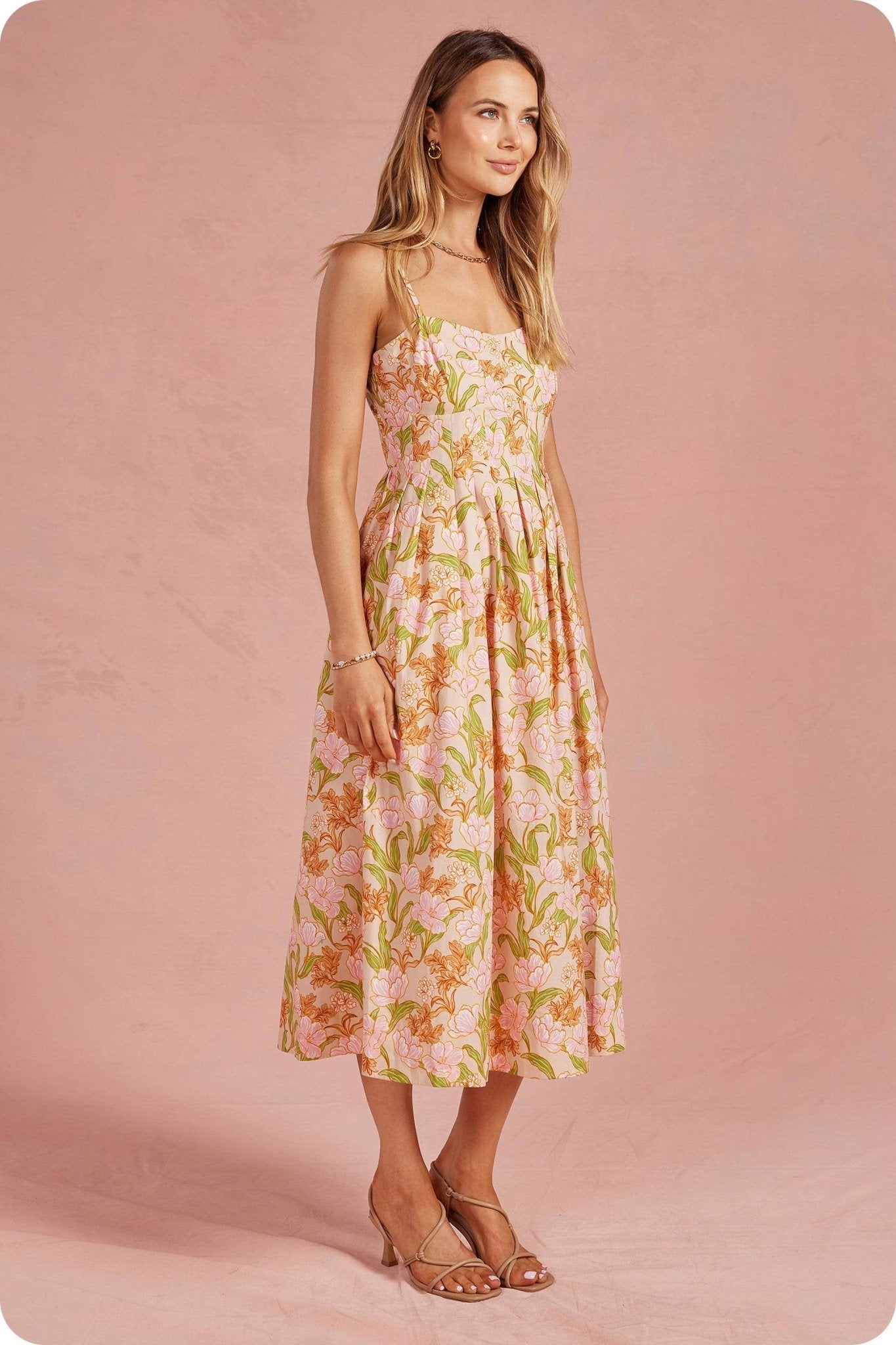 Meadow Midi Dress - SPARROW