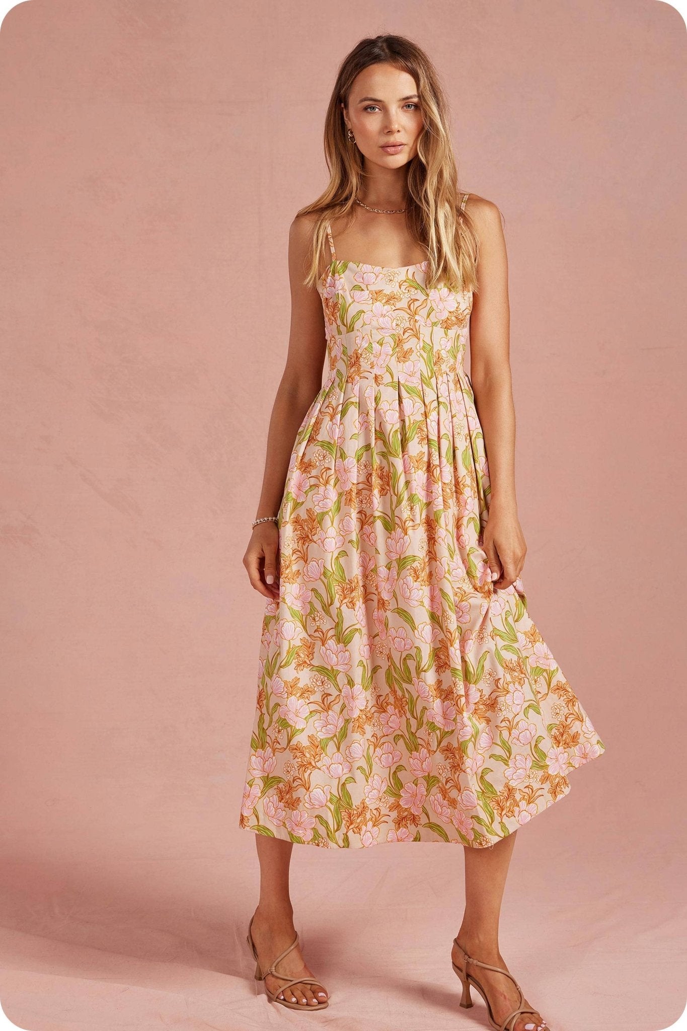 Meadow Midi Dress - SPARROW
