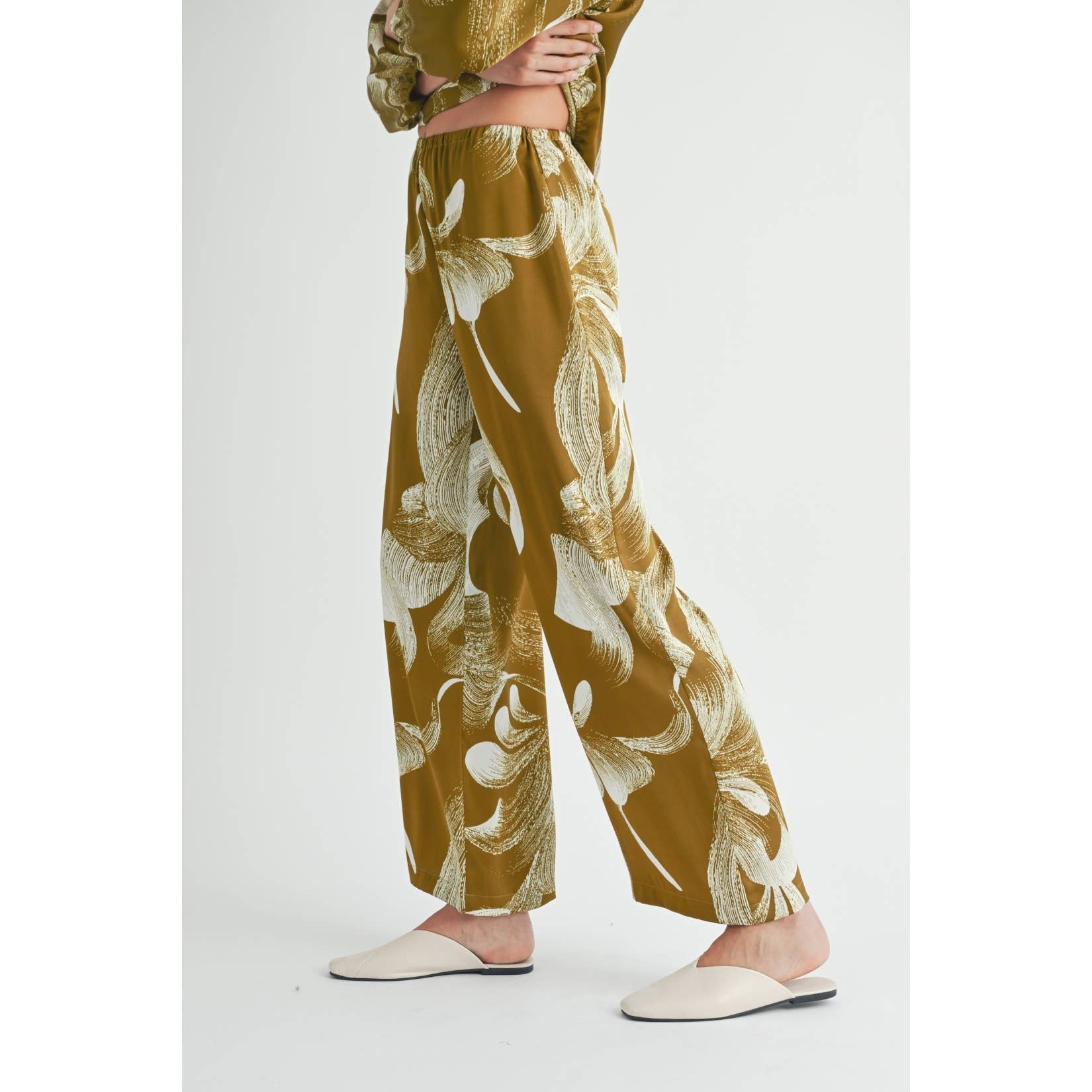 Mia Abstract Pants - SPARROW