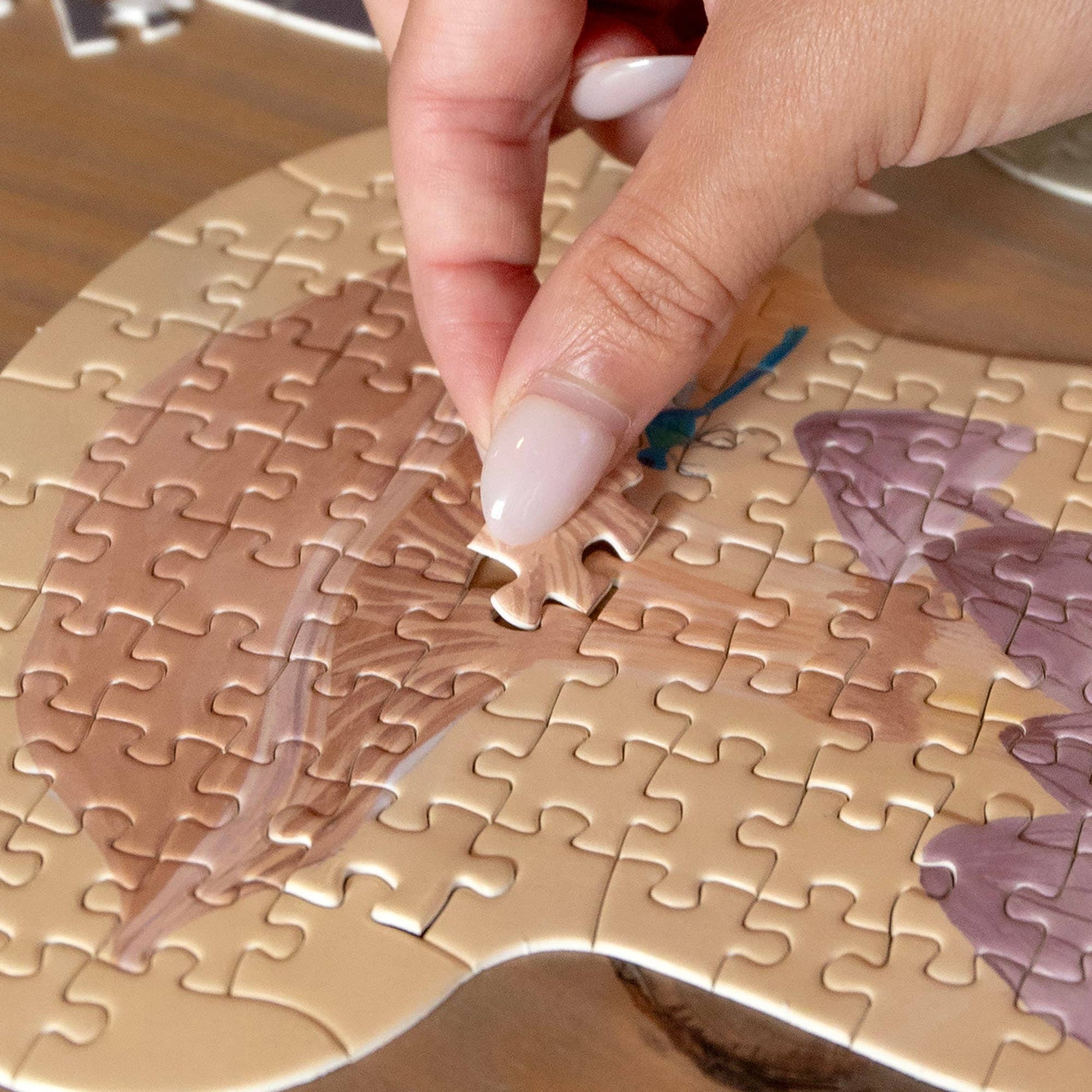 Midnight Flora & Fauna - 100 Piece Jigsaw Puzzles - Set of 3 - SPARROW