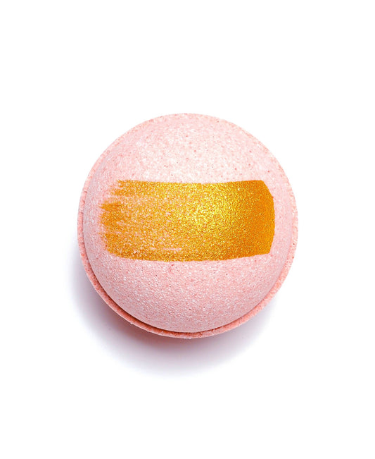 Milk & Honey - Gold decorated Bath Bomb - SPARROW