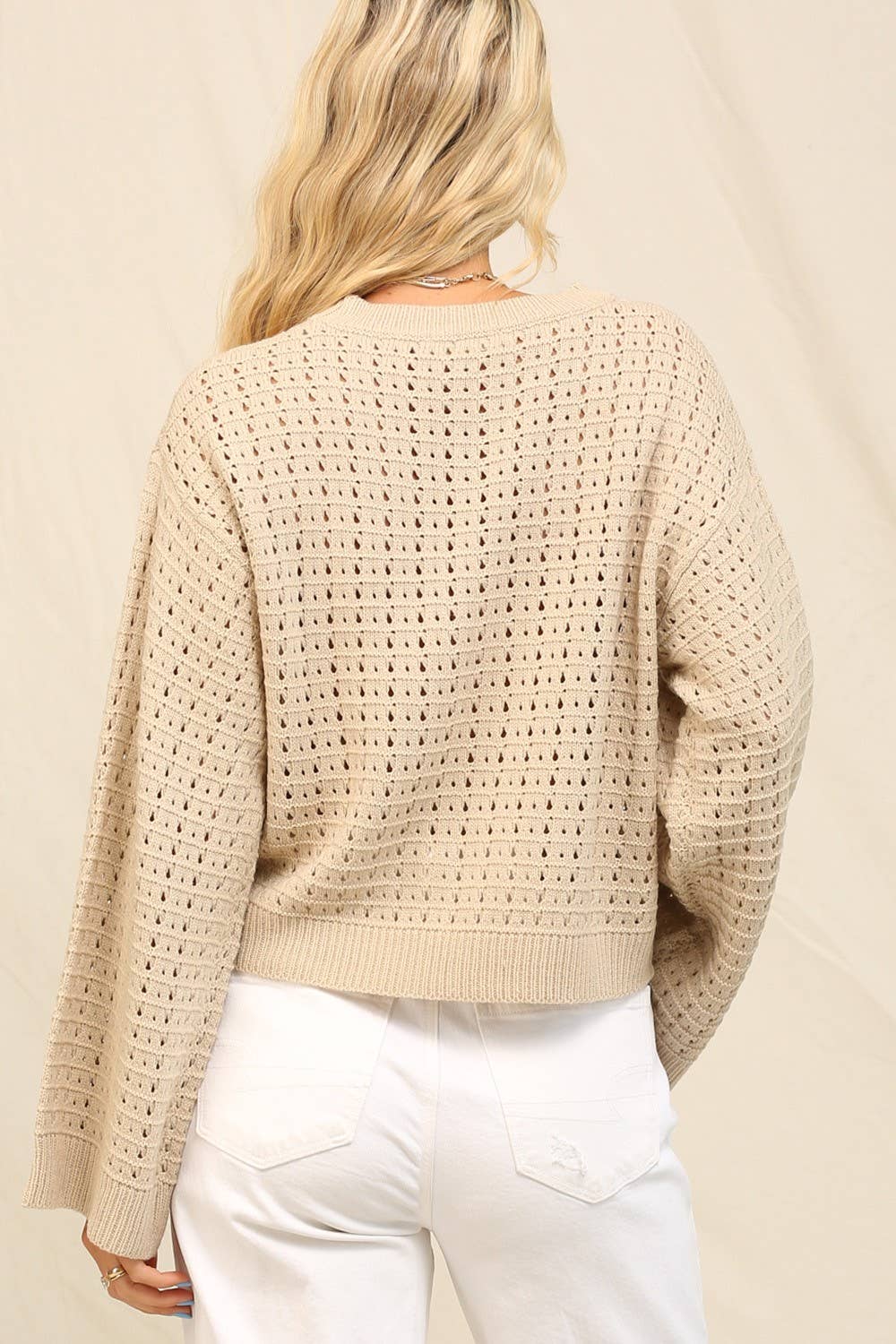 Molly Sweater - Stone - SPARROW