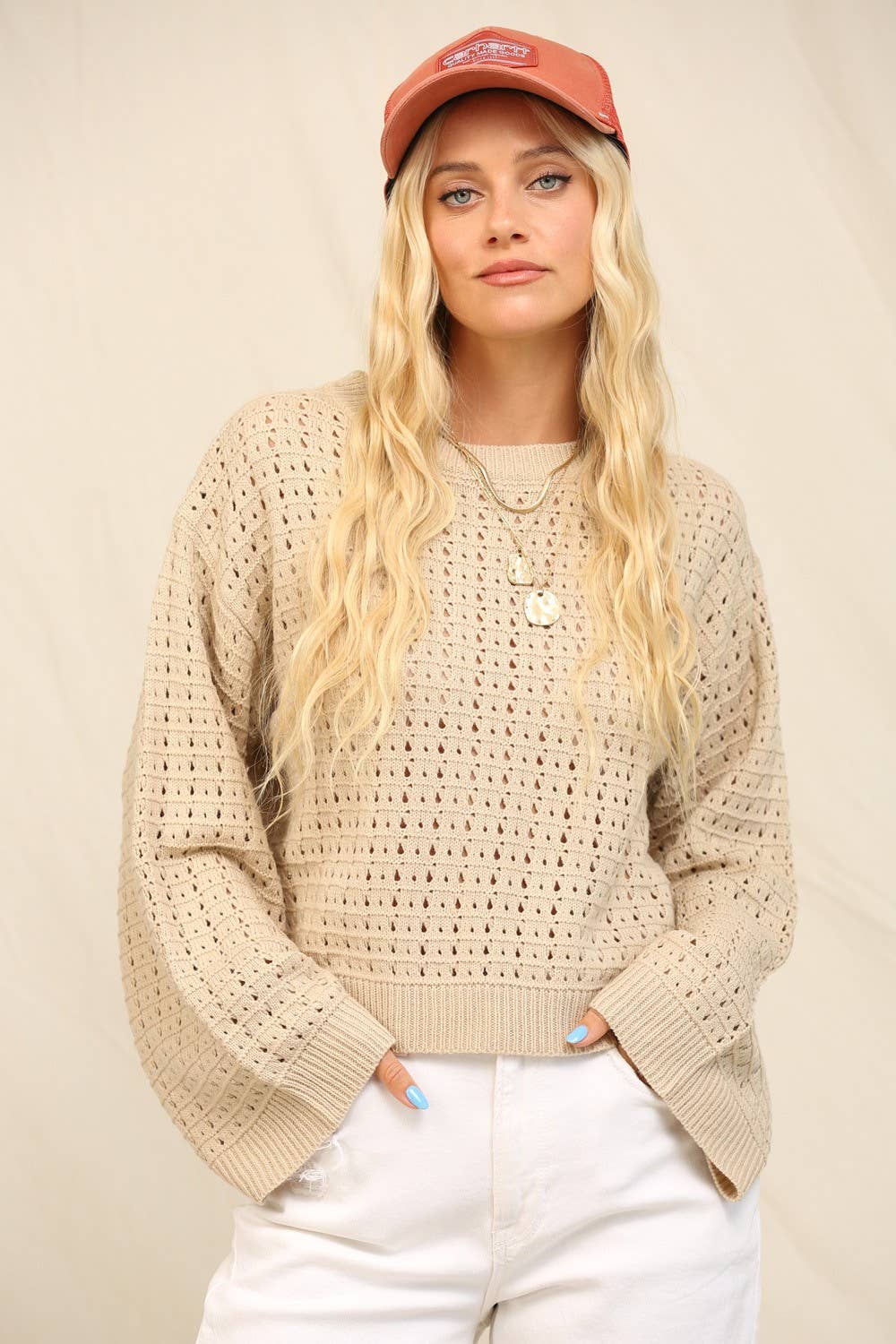 Molly Sweater - Stone - SPARROW
